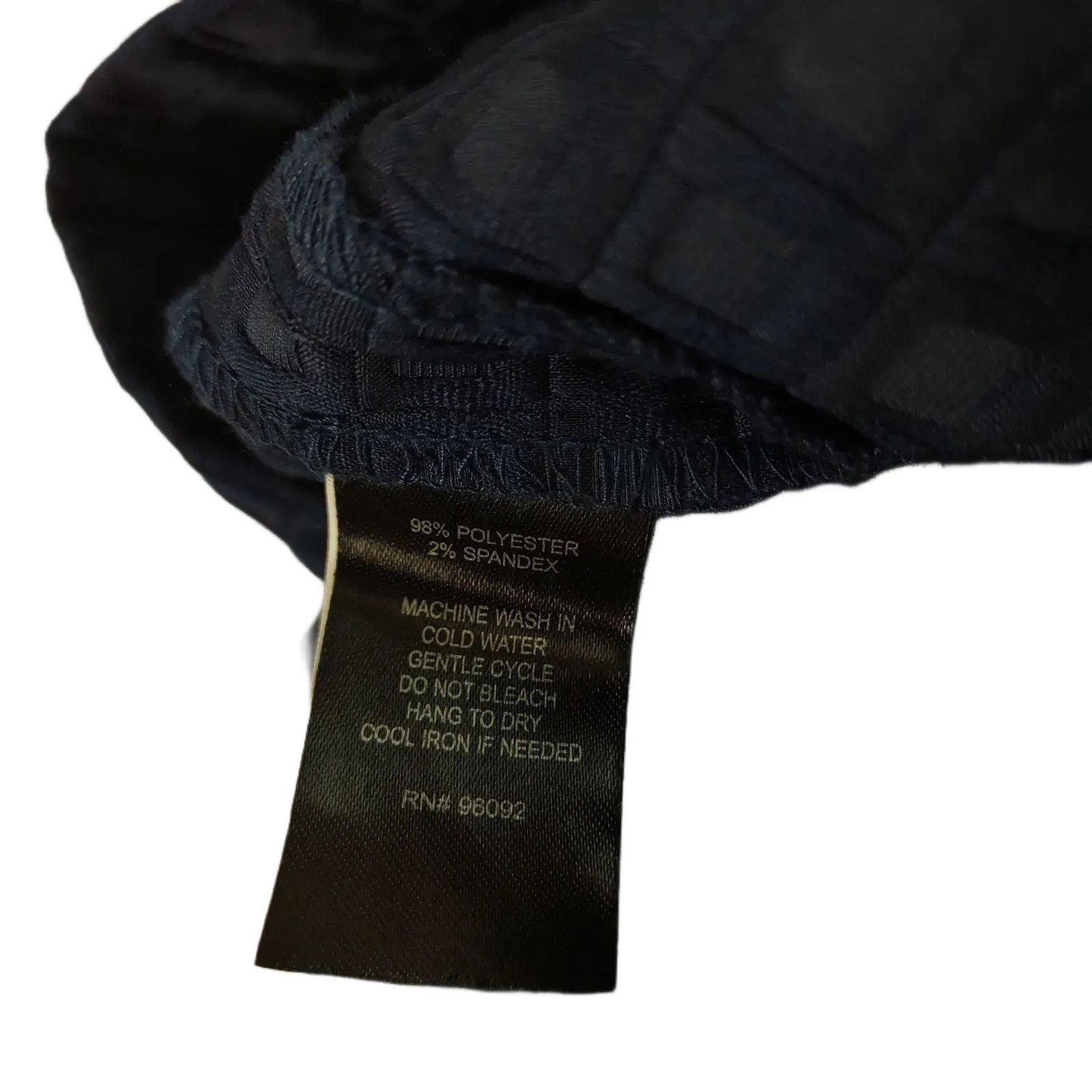 Other KATHERINE BARCLAY Montreal Navy Waffle Textured Mini Skirt Size 34" / US 12 / IT 48 - 6 Thumbnail