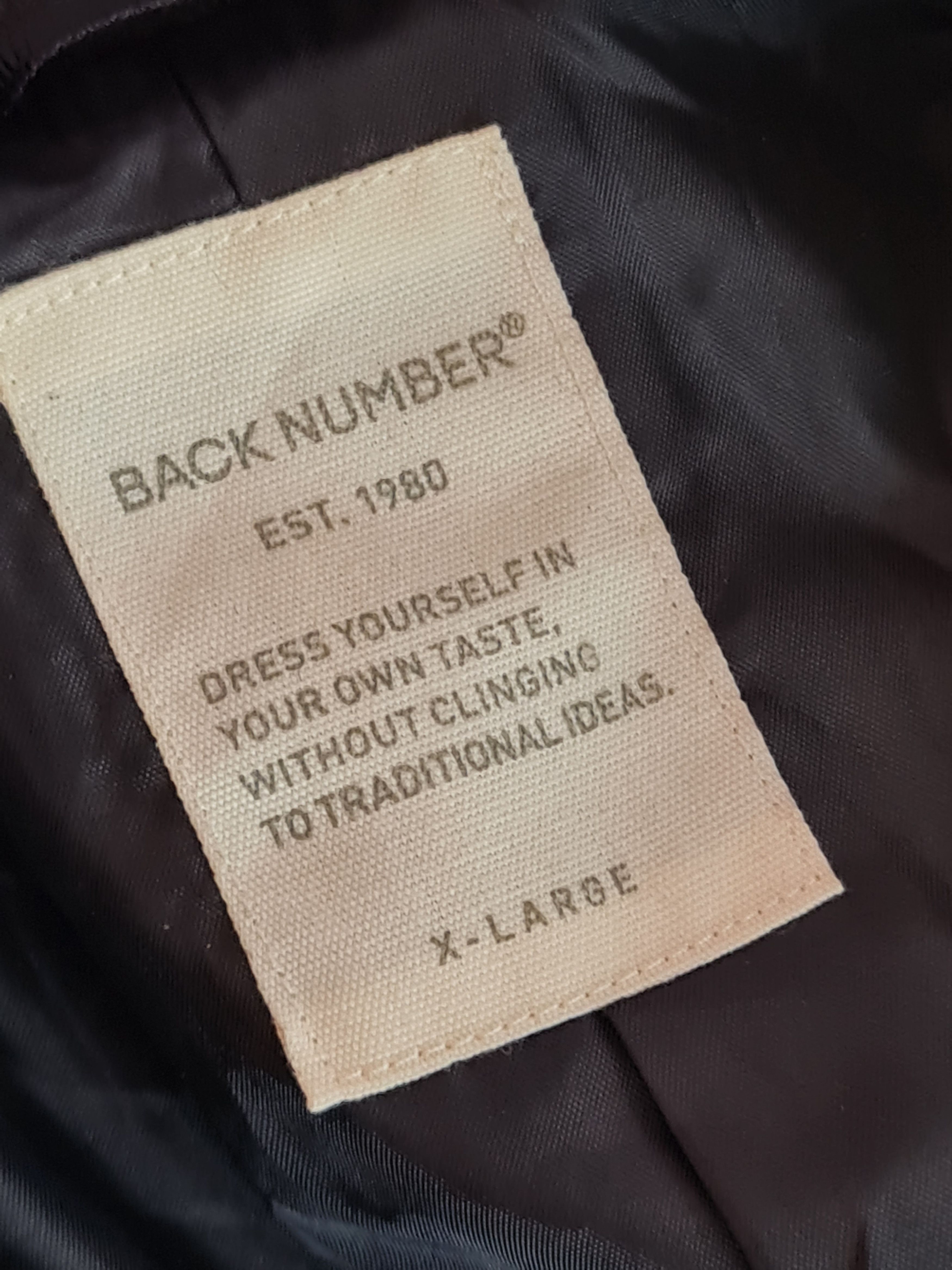 Japanese Brand Back Number Long Jacket Camo Size US XL / EU 56 / 4 - 7 Thumbnail