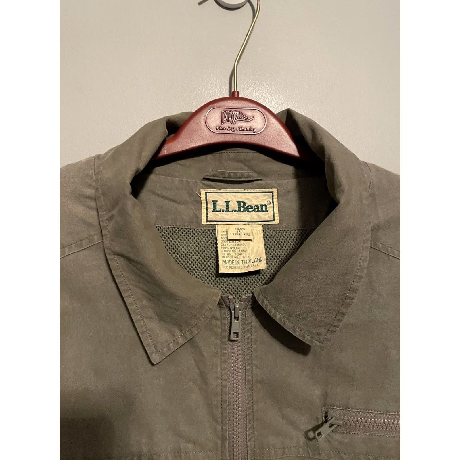 Vintage VINTAGE L.L. Bean Barn Chore Jacket Coat Green Large Lined Cotton Canvas Hunting 80s Mens Size US L / EU 52-54 / 3 - 2 Thumbnail