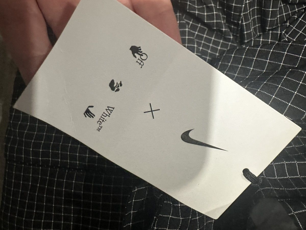 Nike × Off-White NIKE X OFF-WHITE BLACK WOVEN WINDBREAKER Size US XXL / EU 58 / 5 - 4 Thumbnail