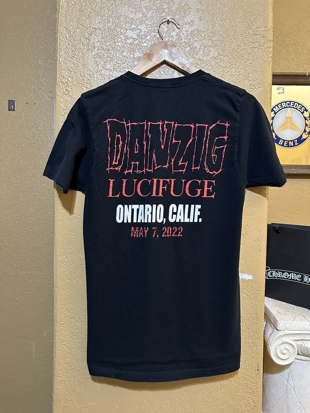 Band Tees × Vintage rare Danzig Lucifuge tour t shirt small heavy metal Size US S / EU 44-46 / 1 - 2 Thumbnail