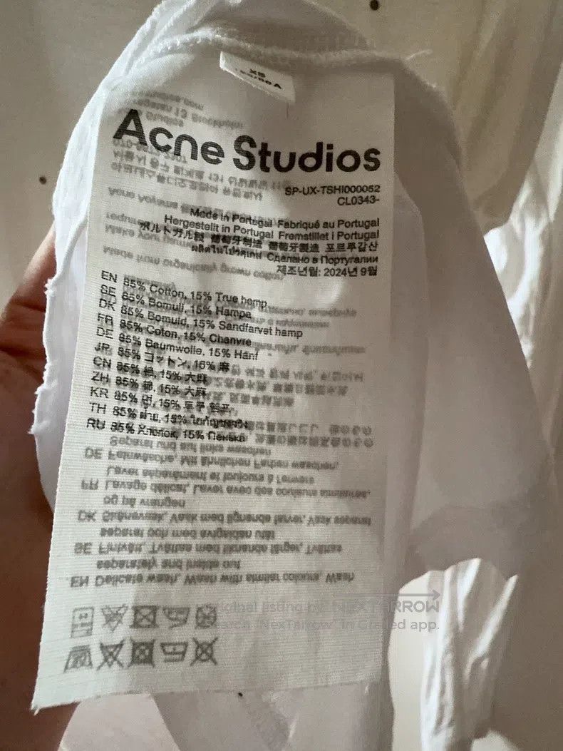 Acne Studios Acne Studios Spray-Painted Vintage Distressed Casual Long- Size US XS / EU 42 / 0 - 2 Thumbnail