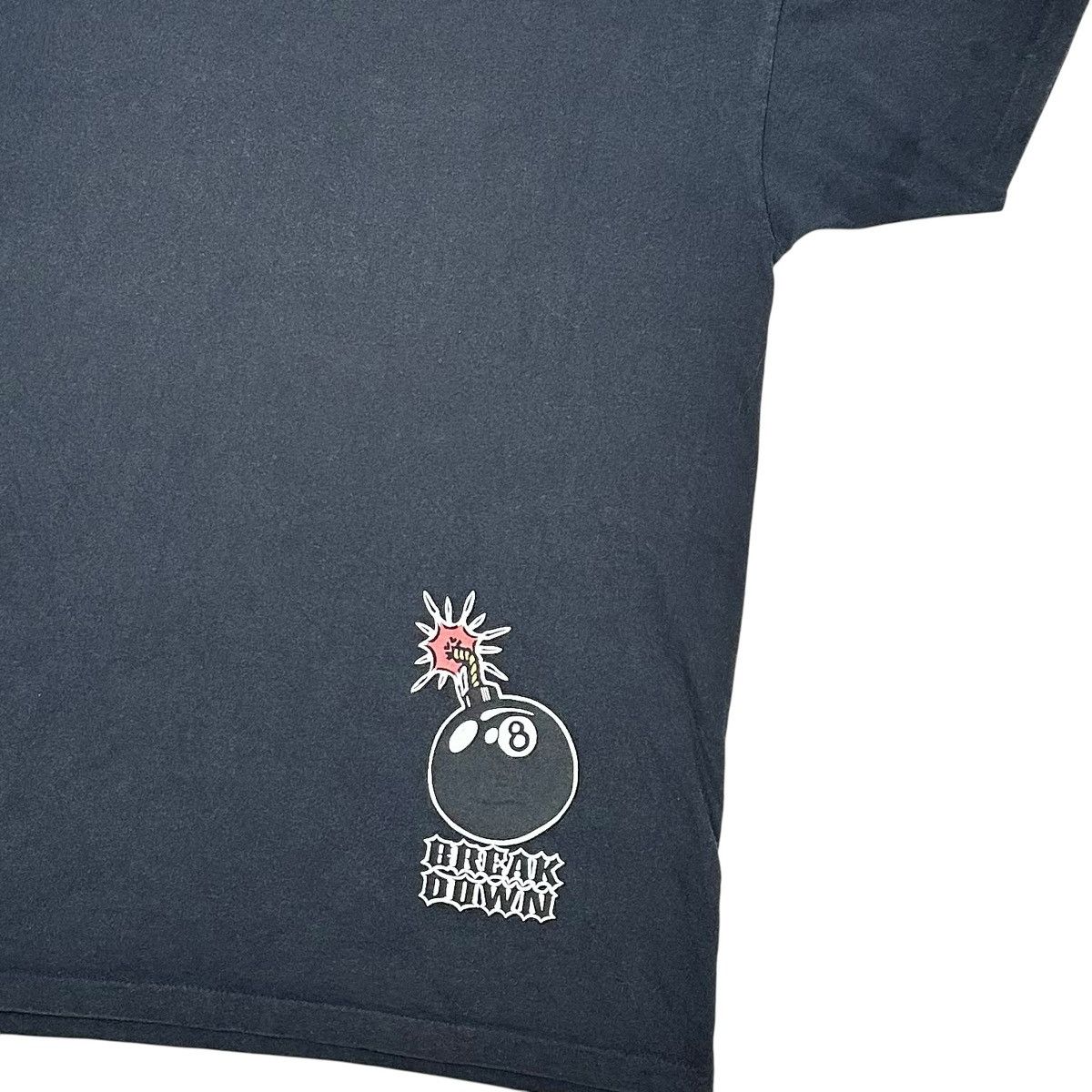 Vintage Vintage Breakdown 90s 8Ball T-Shirt Large Skate Graffiti Size US L / EU 52-54 / 3 - 4 Thumbnail