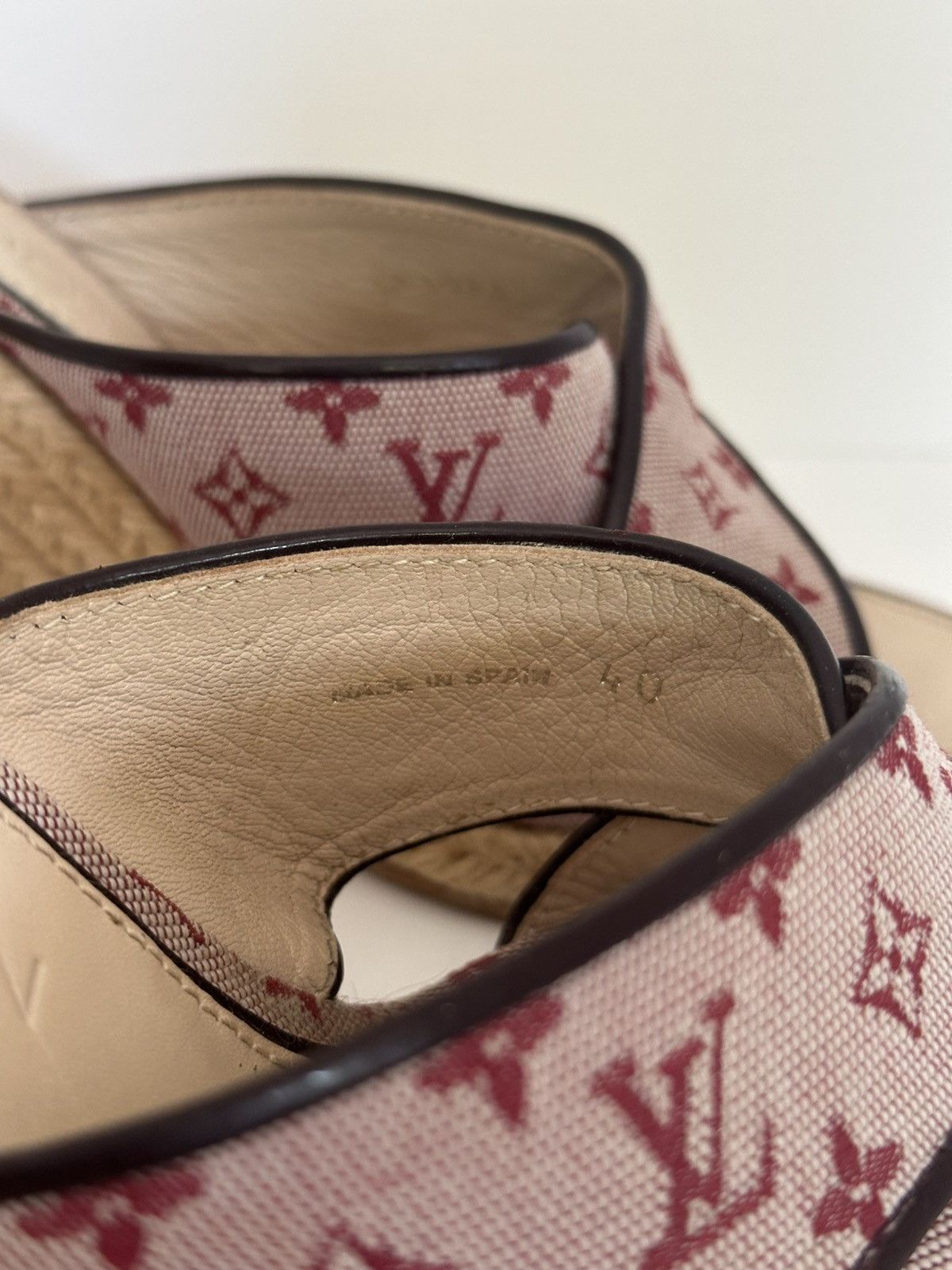 Louis Vuitton Louis Vuitton sandals espadrilles monogram with dustbag Size US 9 / IT 39 - 7 Thumbnail