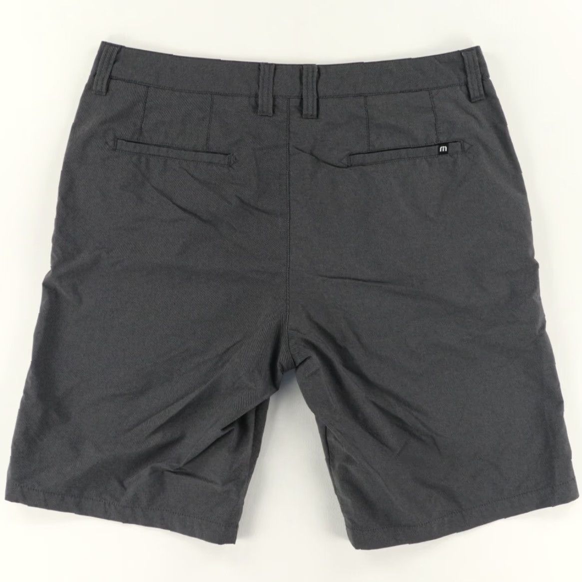 TravisMathew Travis Mathew Stretch Nylon Twill Golf Shorts Charcoal Men's 36 Size US 36 / EU 52 - 4 Thumbnail