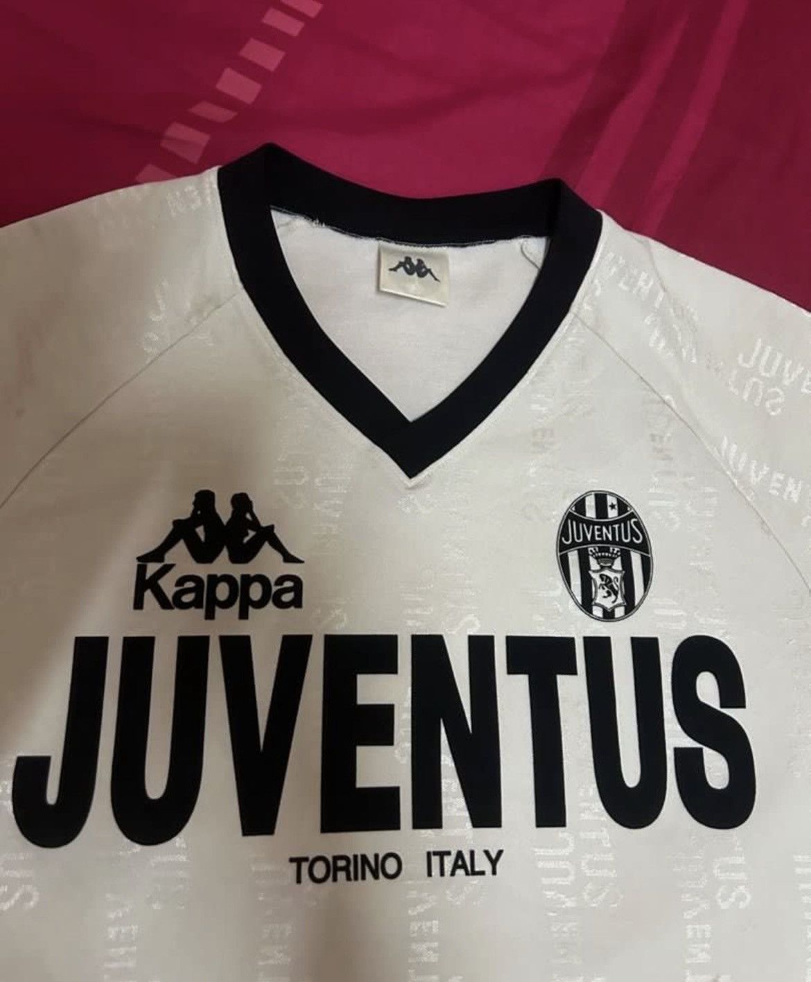 Kappa × Vintage Vintage 90s Kappa Juventus Training Kit Jersey Size US M / EU 48-50 / 2 - 2 Thumbnail