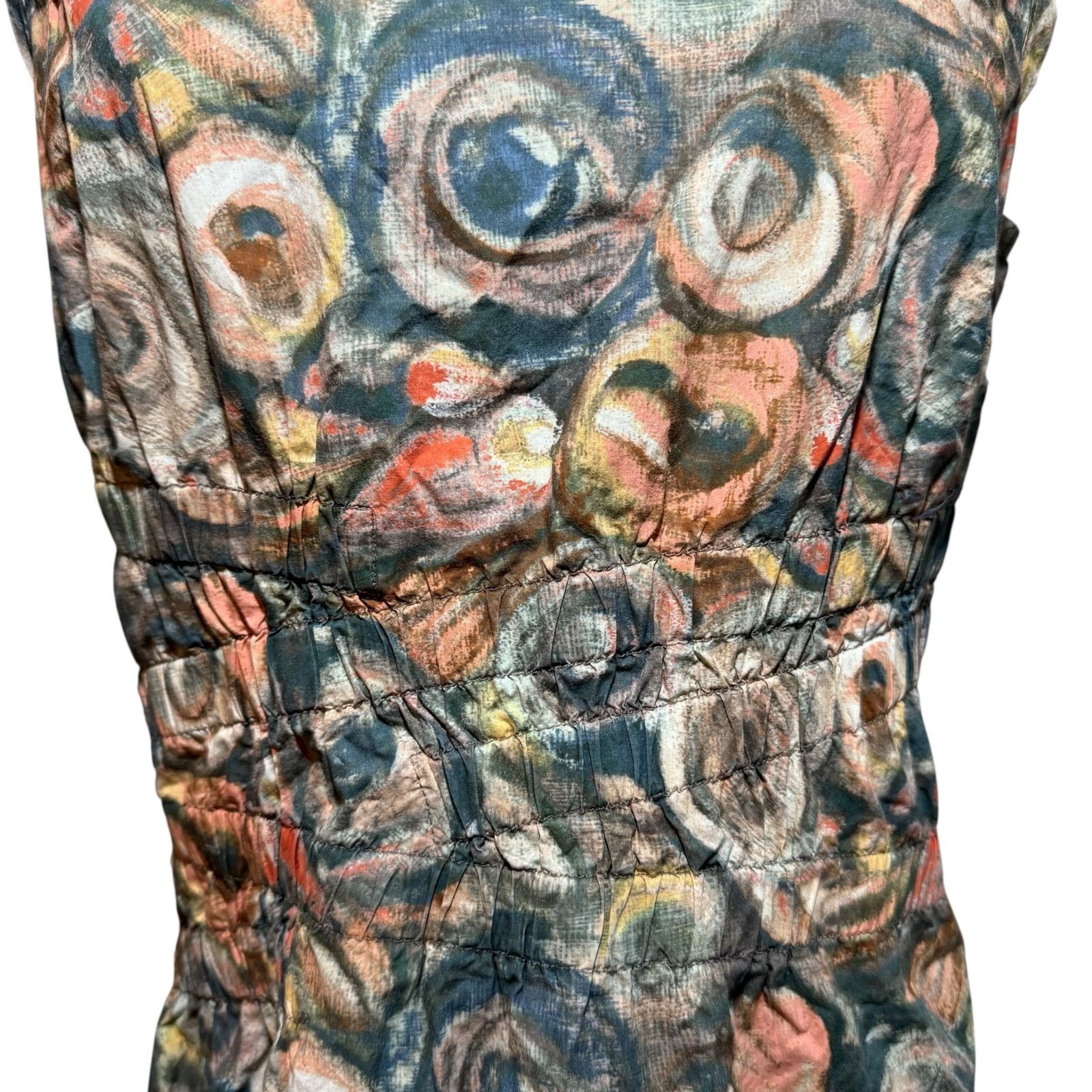 Other Comrags Sleeveless Dress Cotton Multicolor Artsy Size Medium Size M / US 6-8 / IT 42-44 - 7 Thumbnail