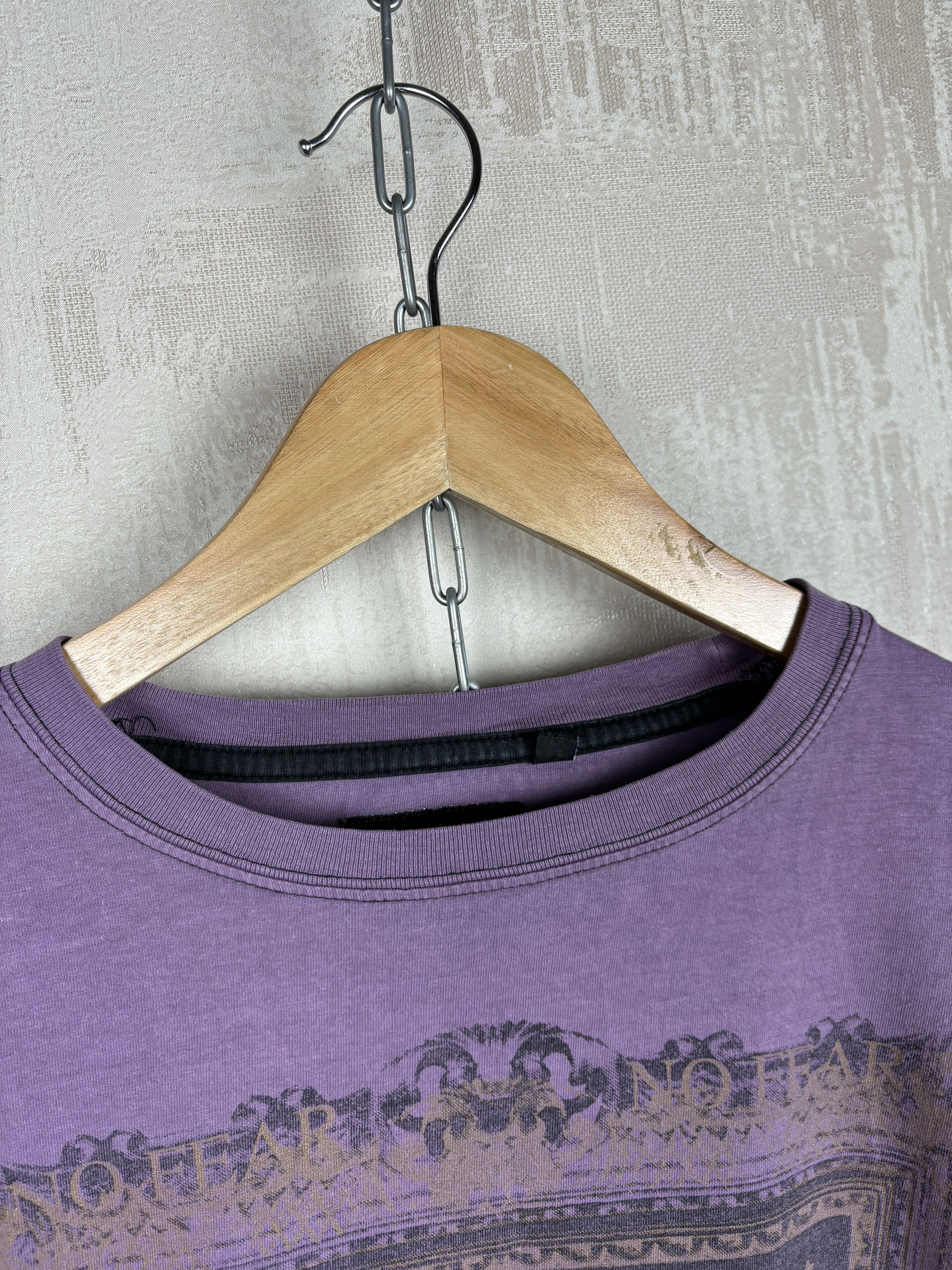 No Fear × Vintage Vintage No Fear Eagle Snake Skull T-shirt Size US XXL / EU 58 / 5 - 14 Thumbnail