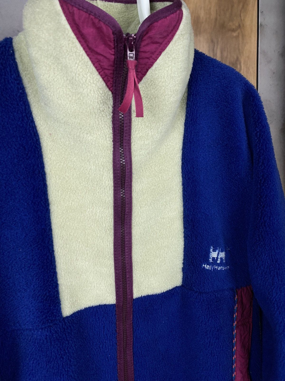 Helly Hansen 🔥Vintage 90s Helly Hansen Fleece Jacket Deep Pile Full Zip🔥 Size US M / EU 48-50 / 2 - 2 Thumbnail