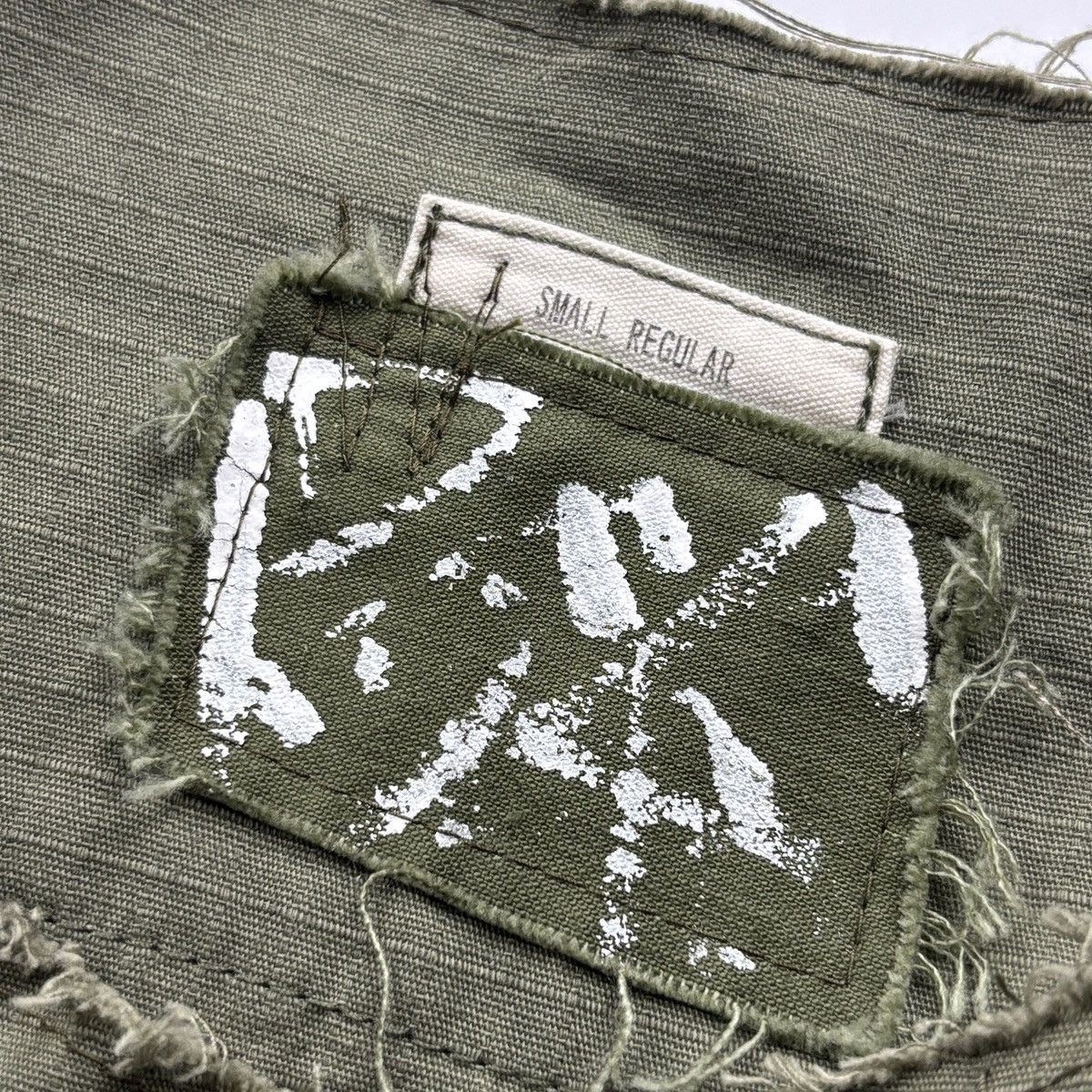 Japanese Brand YMCL KY MFG. Reworked Tropical Combat Coat Size US S / EU 44-46 / 1 - 9 Thumbnail