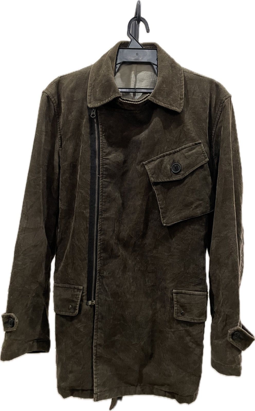 PPFM PPFM Corduroy Jacket Double Collar with Multiple Pockets Size US M / EU 48-50 / 2 - 6 Thumbnail