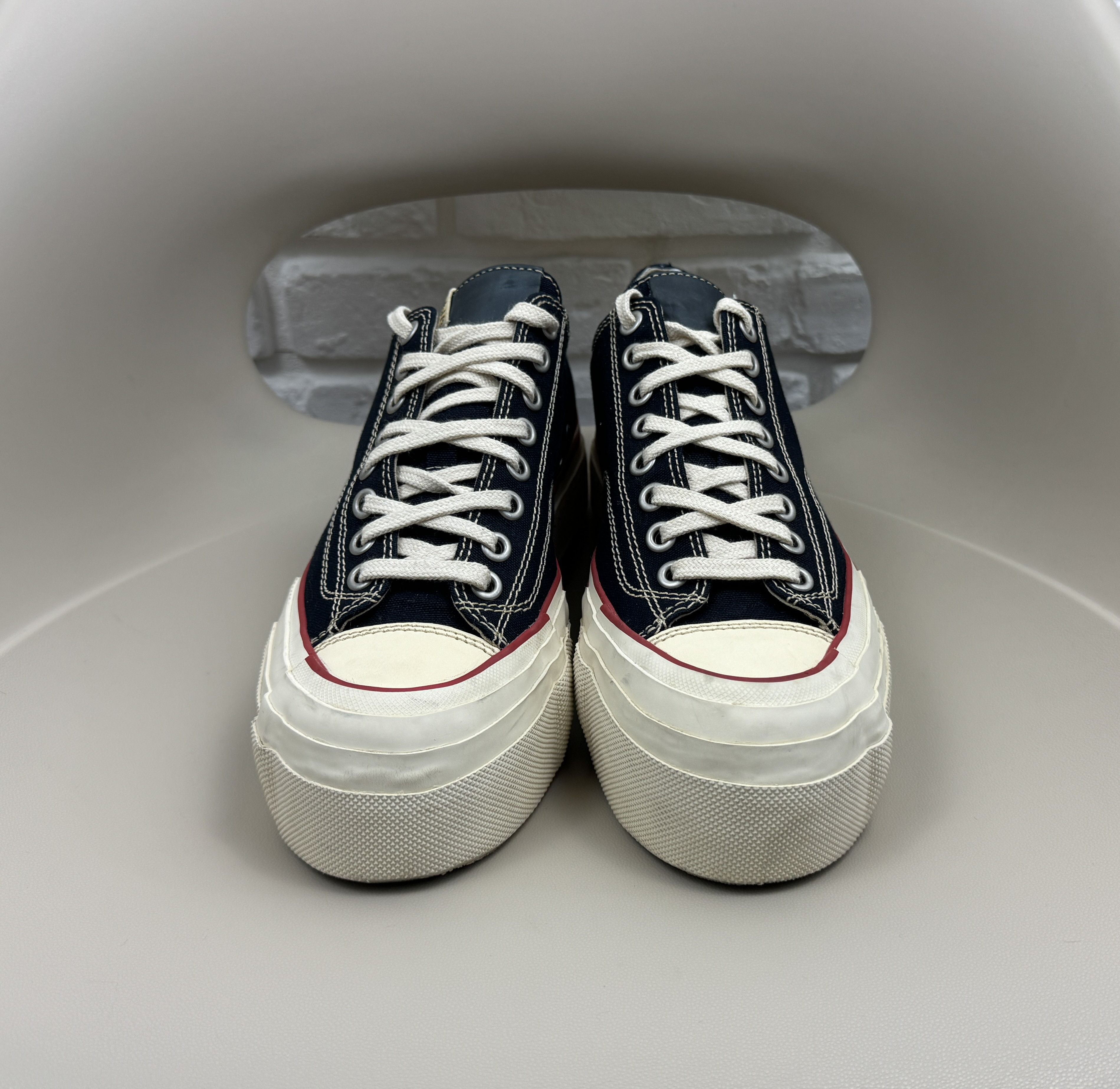 Japanese Brand Visvim Skagway Lo G.Patten Canvas Sneakers Hand Made US 8.5 Size US 8.5 / EU 41-42 - 8 Thumbnail