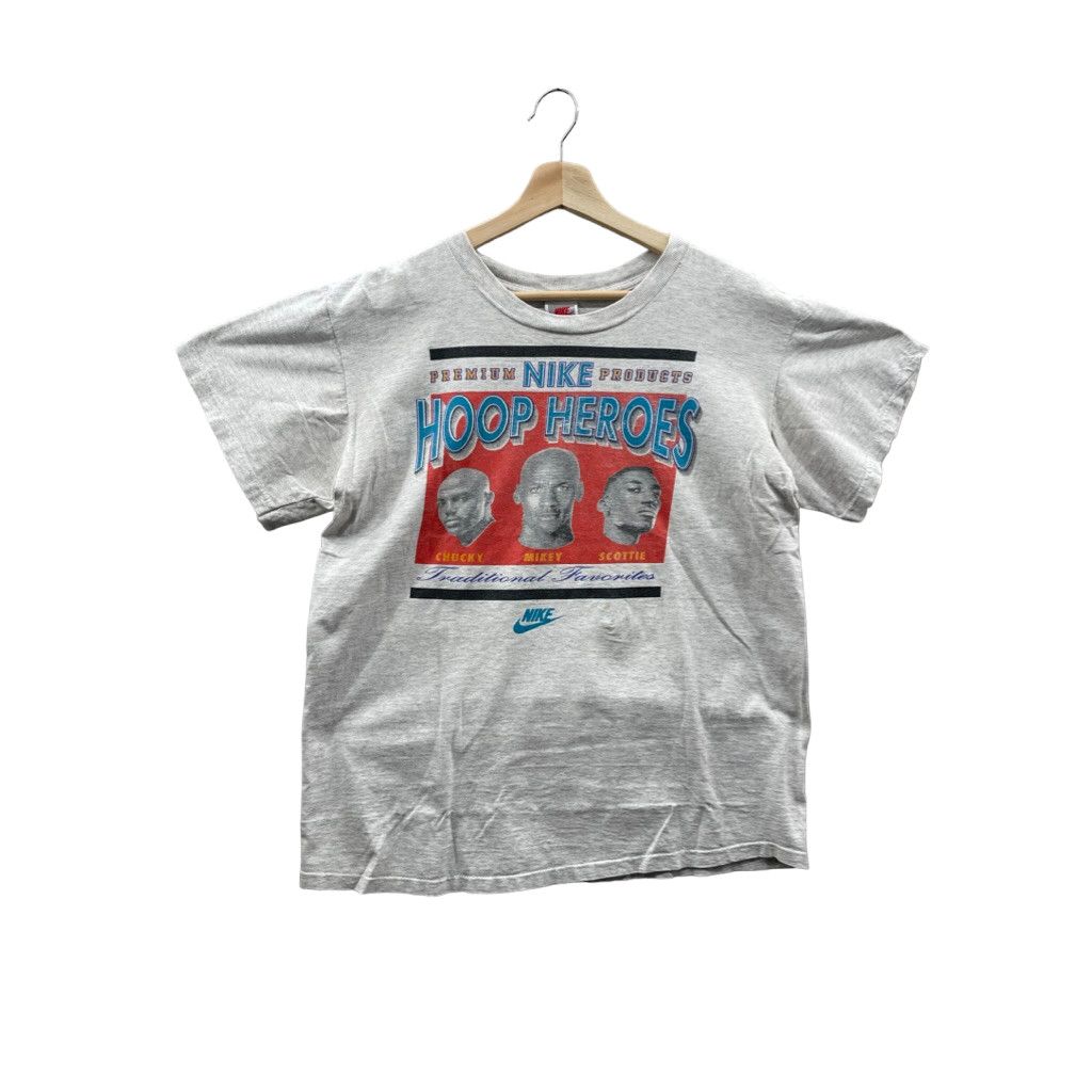 Vintage 1990's Nike Basketball Hoop Heroes T-Shirt