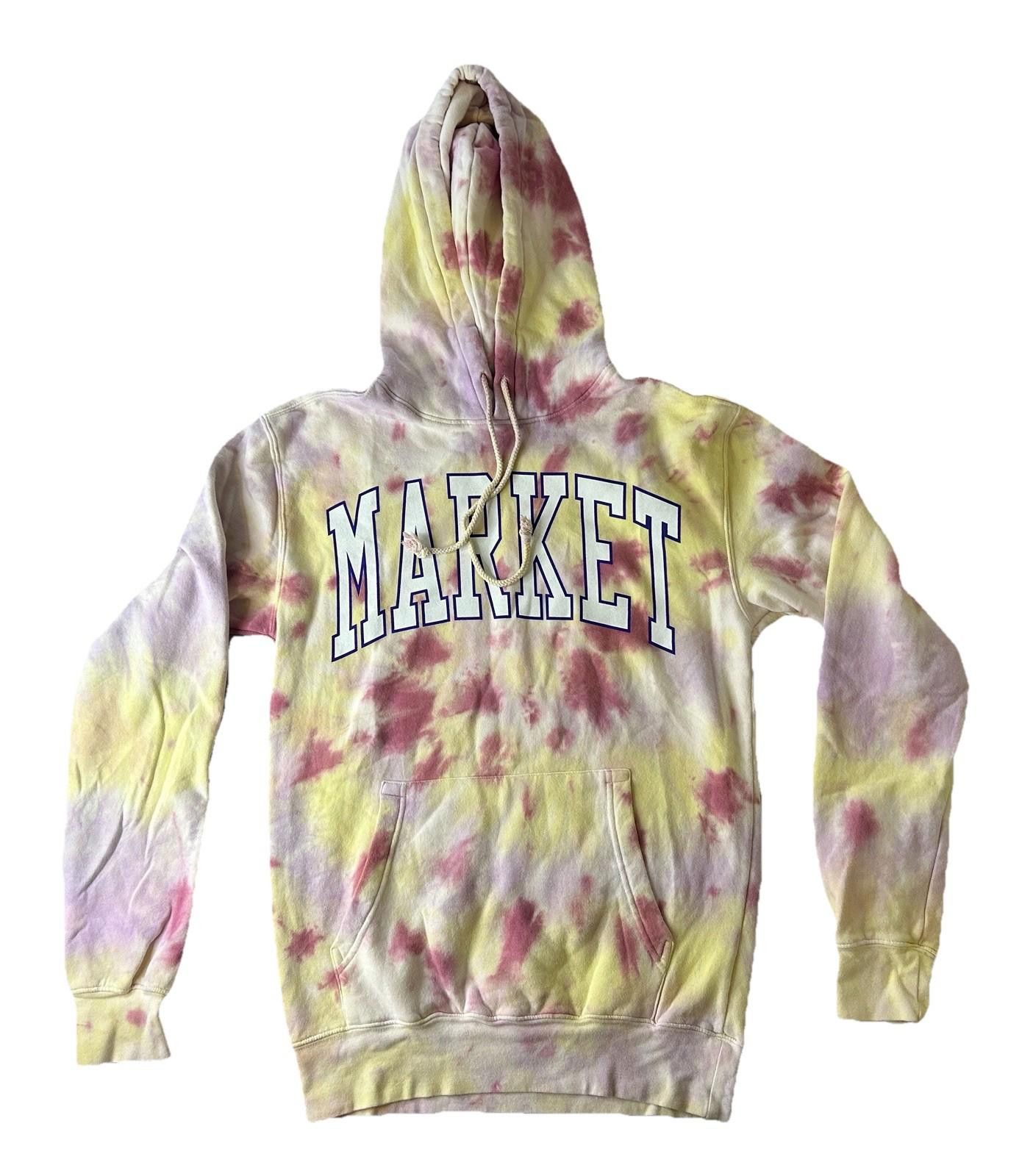 Other Market Studios Tye Dye Hoodie Size Small Spellout Chinatown Size US S / EU 44-46 / 1 - 1 Thumbnail