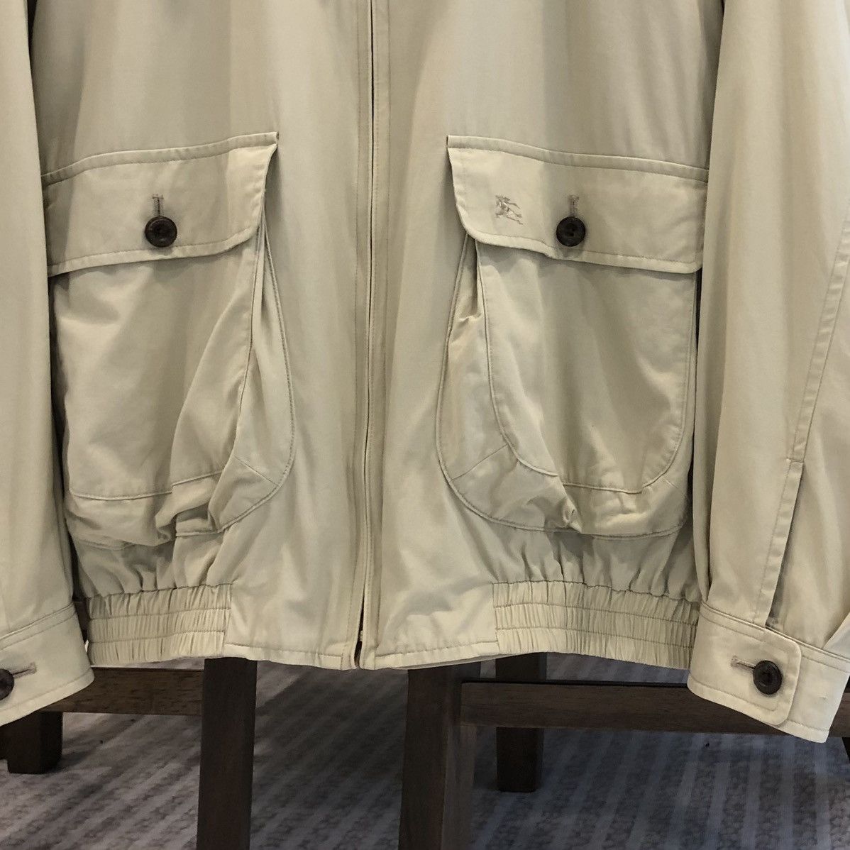 Burberry Vintage Burberrys Prorsum Lined Novacheck Bomber Jacket Size US L / EU 52-54 / 3 - 4 Thumbnail