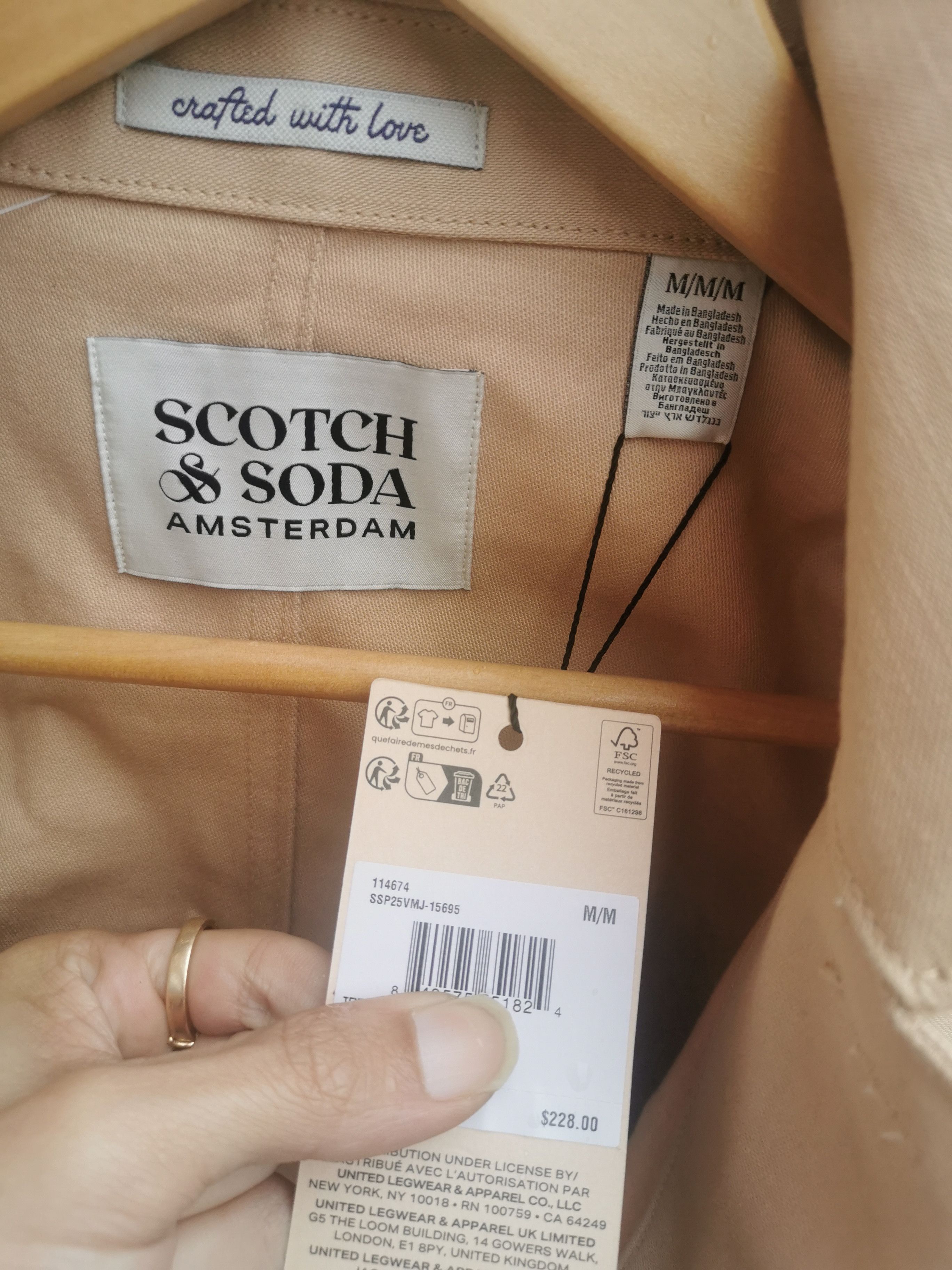 Scotch & Soda Scotch & soda button up shirt/jacket Size US M / EU 48-50 / 2 - 4 Thumbnail