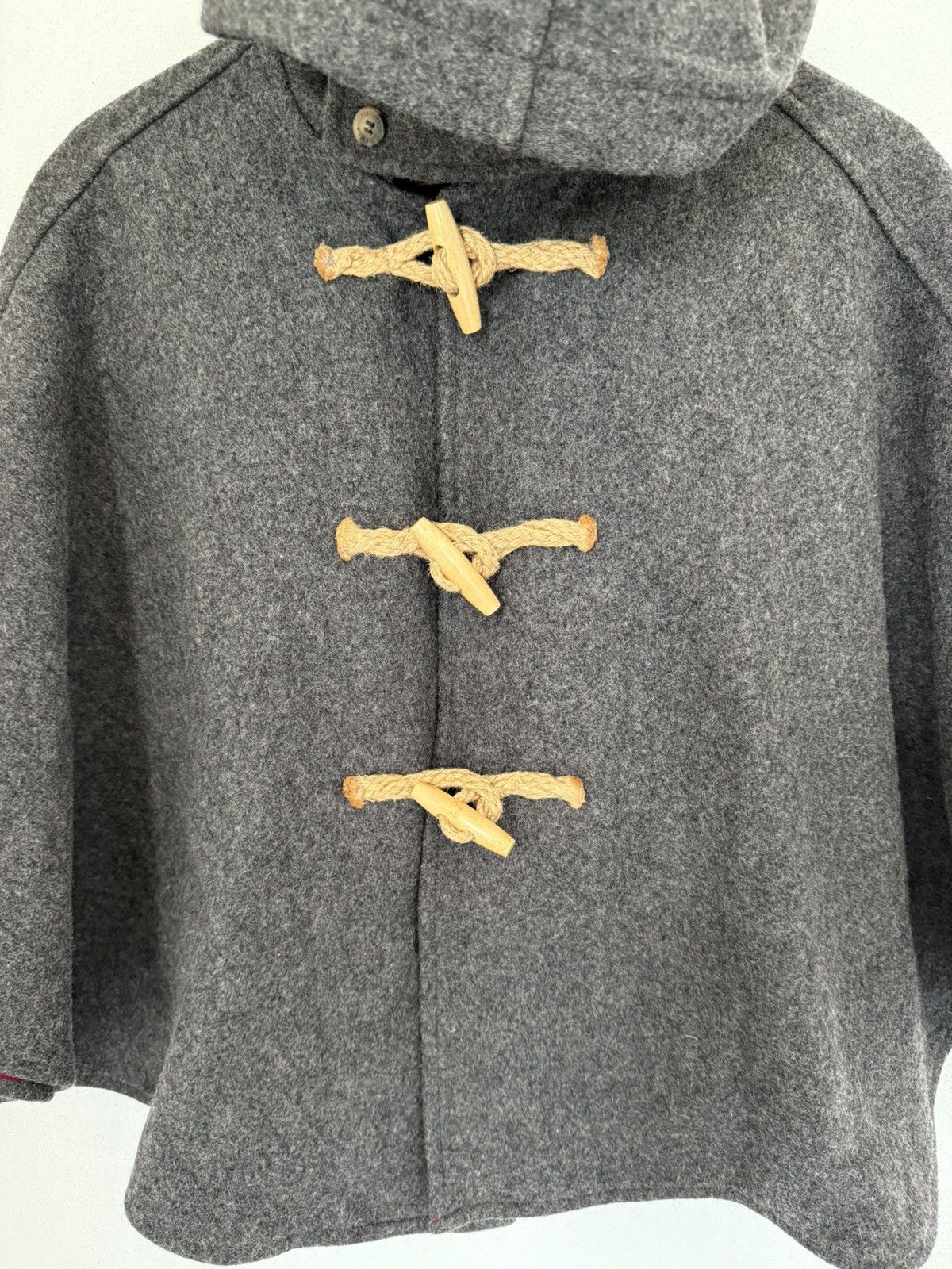 Fidelity × Vintage FIDELITY BY GERALD & STEWART PONCHO WOOL Size US S / EU 44-46 / 1 - 4 Thumbnail