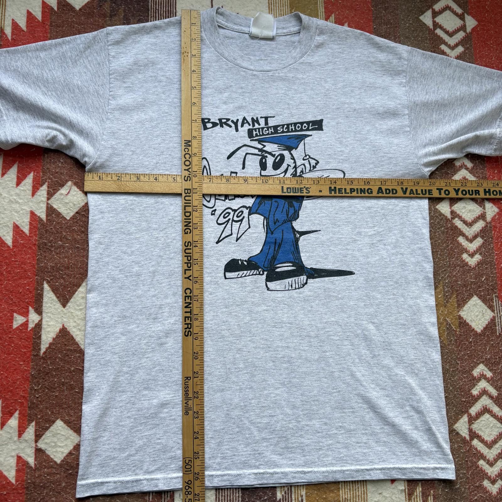 Jerzees Vintage 90s Bryant High School Hornets Graduation Shirt Size US M / EU 48-50 / 2 - 4 Thumbnail
