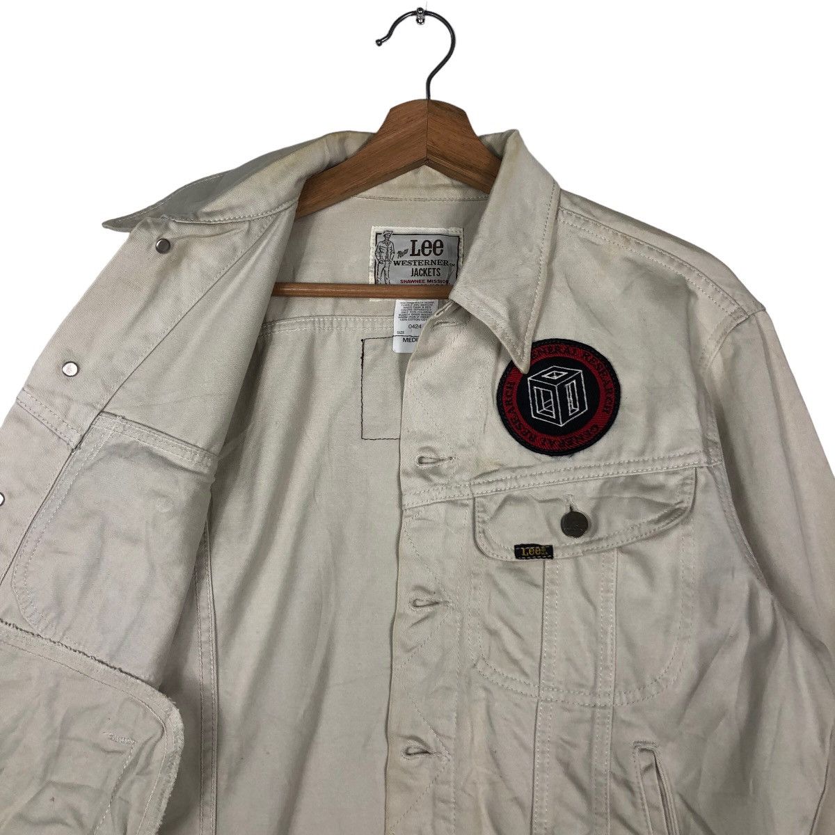 Japanese Brand 🔥Vintage Biker Jacket Trucker Lee Western Cowboys Pocket Size US M / EU 48-50 / 2 - 12 Thumbnail