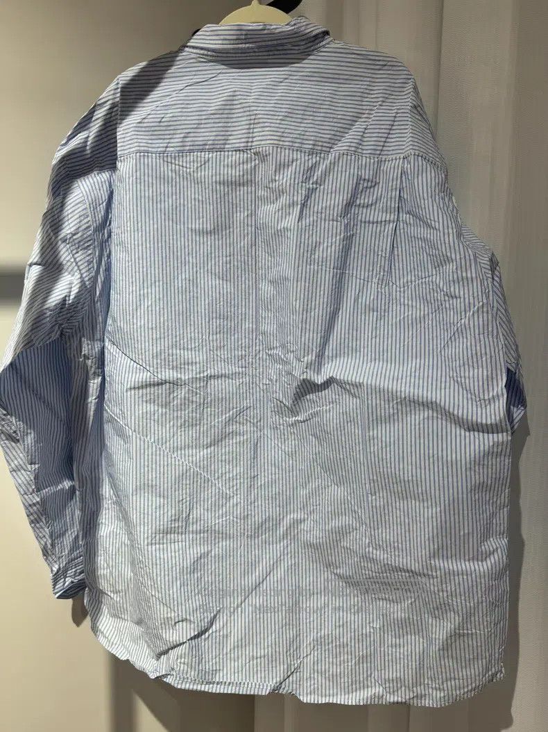 Vetements VETEMENTS Navy and White Striped Shirt Size US M / EU 48-50 / 2 - 9 Thumbnail