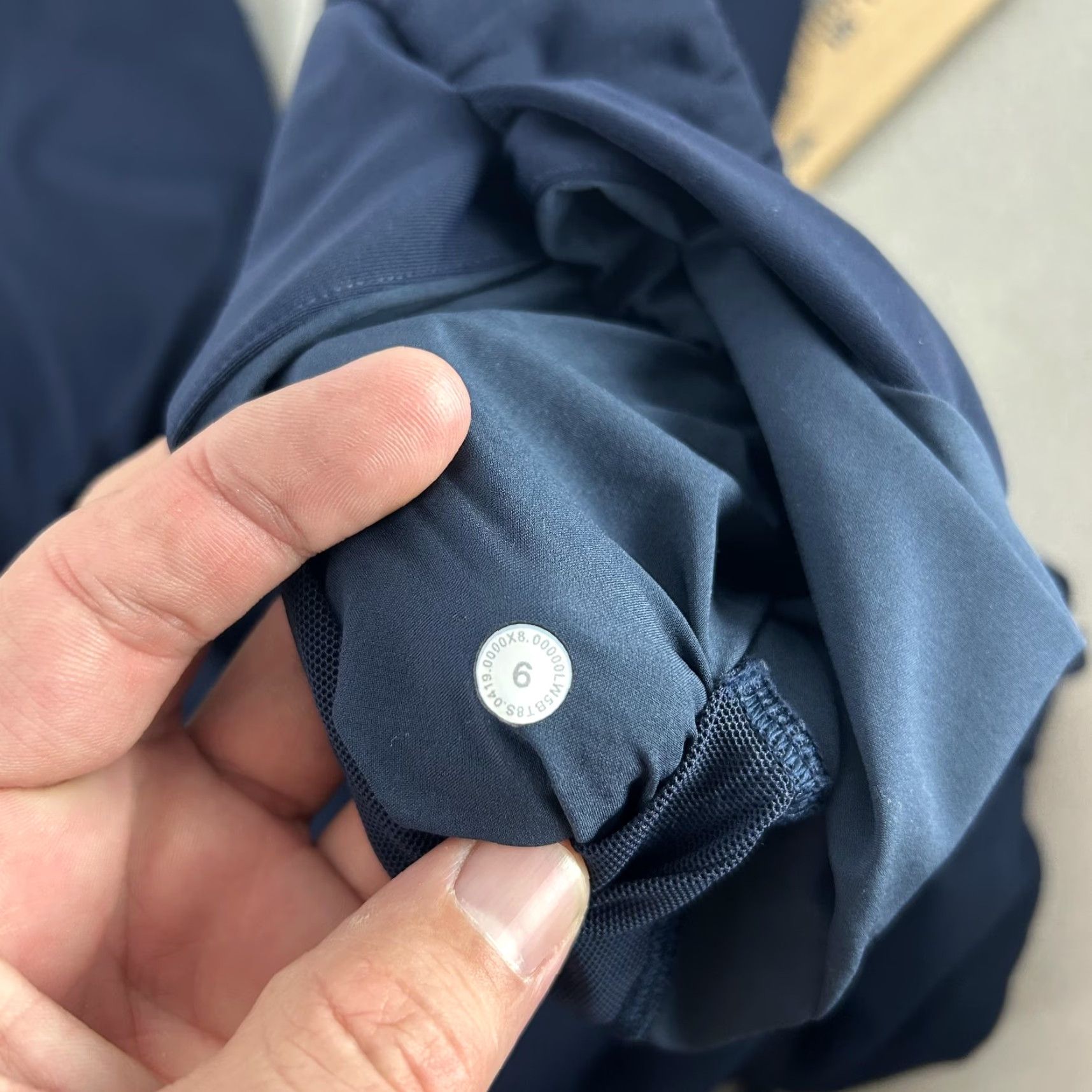 Lululemon Lululemon Jogger Pants Womens 6 Blue Elastic Waist Drawstring Pockets Tapered Regular Inseam 31.5 in Size 28" / US 6 / IT 42 - 7 Thumbnail