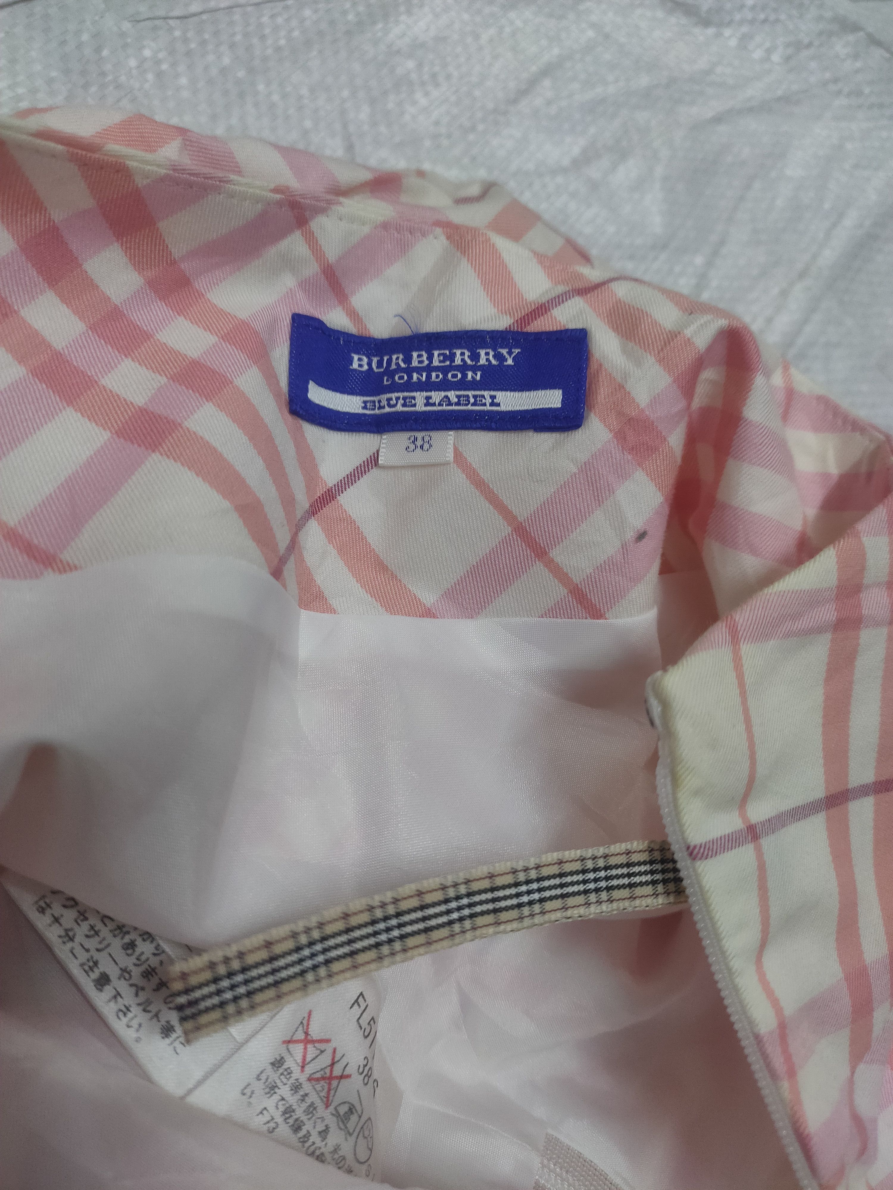 Burberry Burberry blue label plaid mini skirt Size 27" / US 4 / IT 40 - 5 Thumbnail