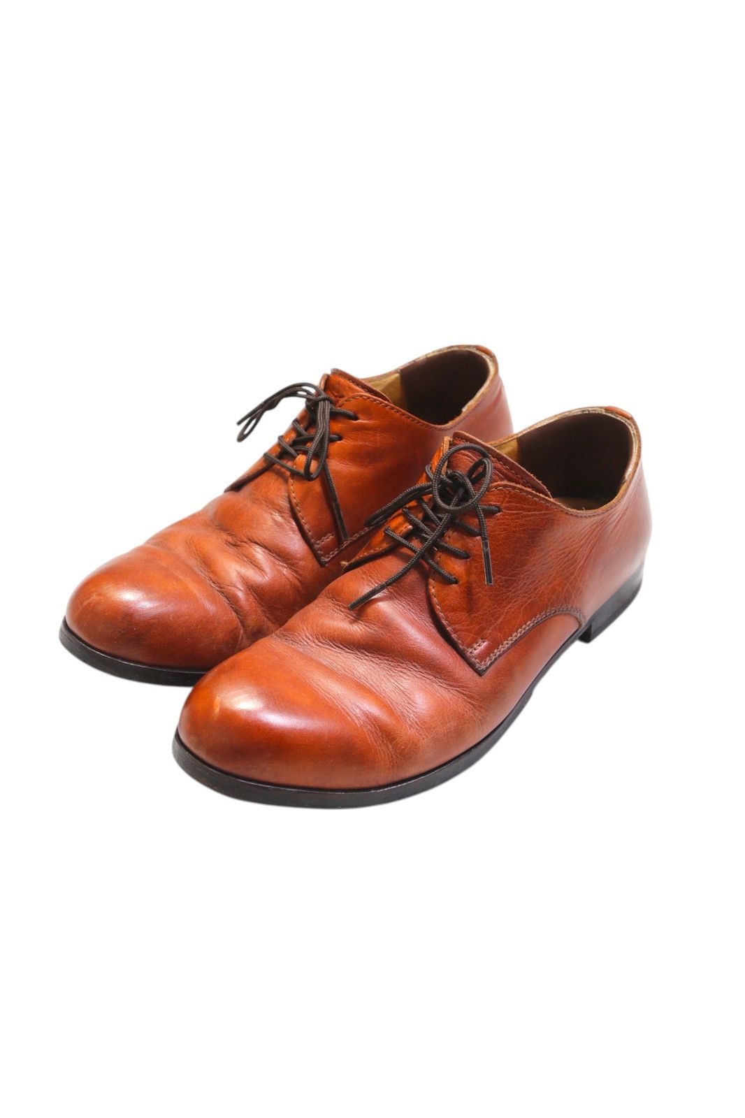 Designer × Japanese Brand PADRONE HANDCRAFTED LEATHER DERBY Size US 10 / EU 43 - 2 Thumbnail