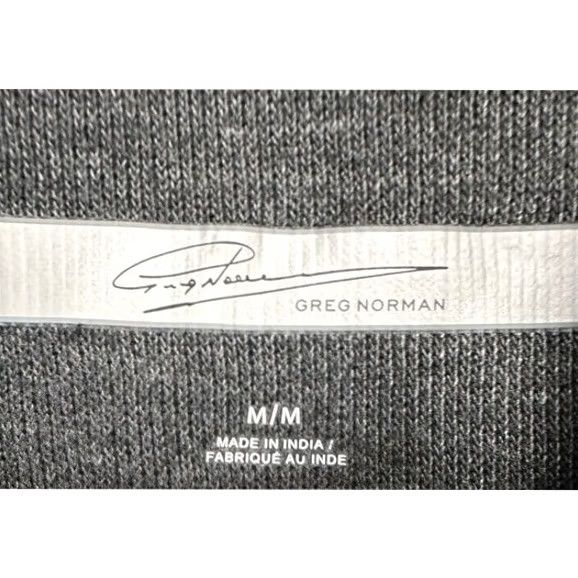 Vintage Greg Norman Sweater Mens Medium Grey Quarter Zip Long Sleeve Pullover Sweatshirt Size US M / EU 48-50 / 2 - 5 Thumbnail