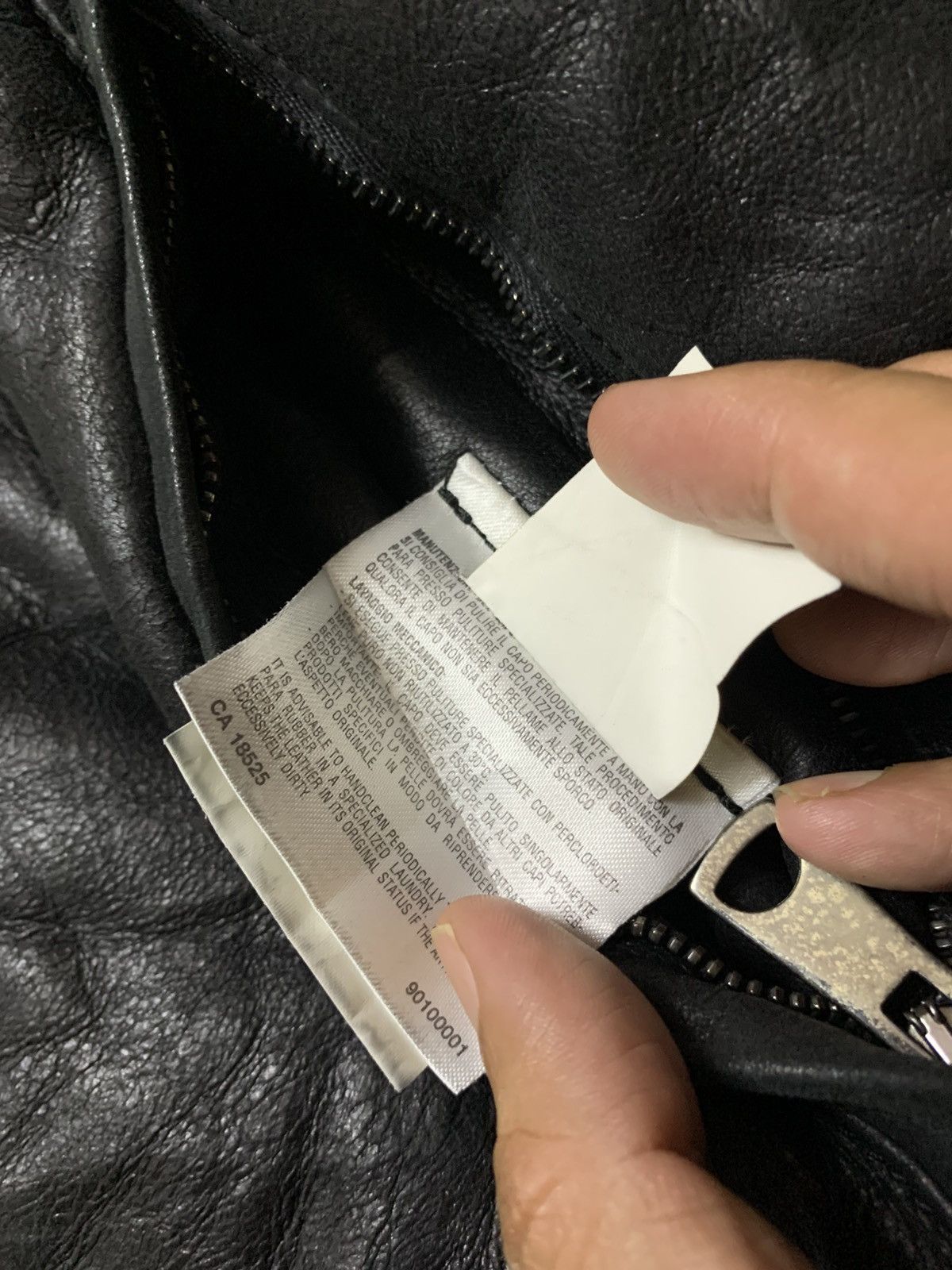 Giorgio Armani Vintage GIORGIO ARMANI LEATHER RYDERS SHEARLING Size US M / EU 48-50 / 2 - 11 Thumbnail