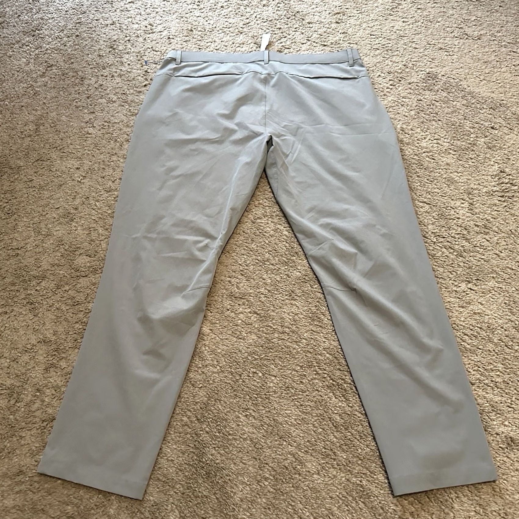 Fabletics Fabletics Performance Breathable Pockets Golf Chino Pants Mens 38x32 Gray Size US 38 / EU 54 - 3 Thumbnail