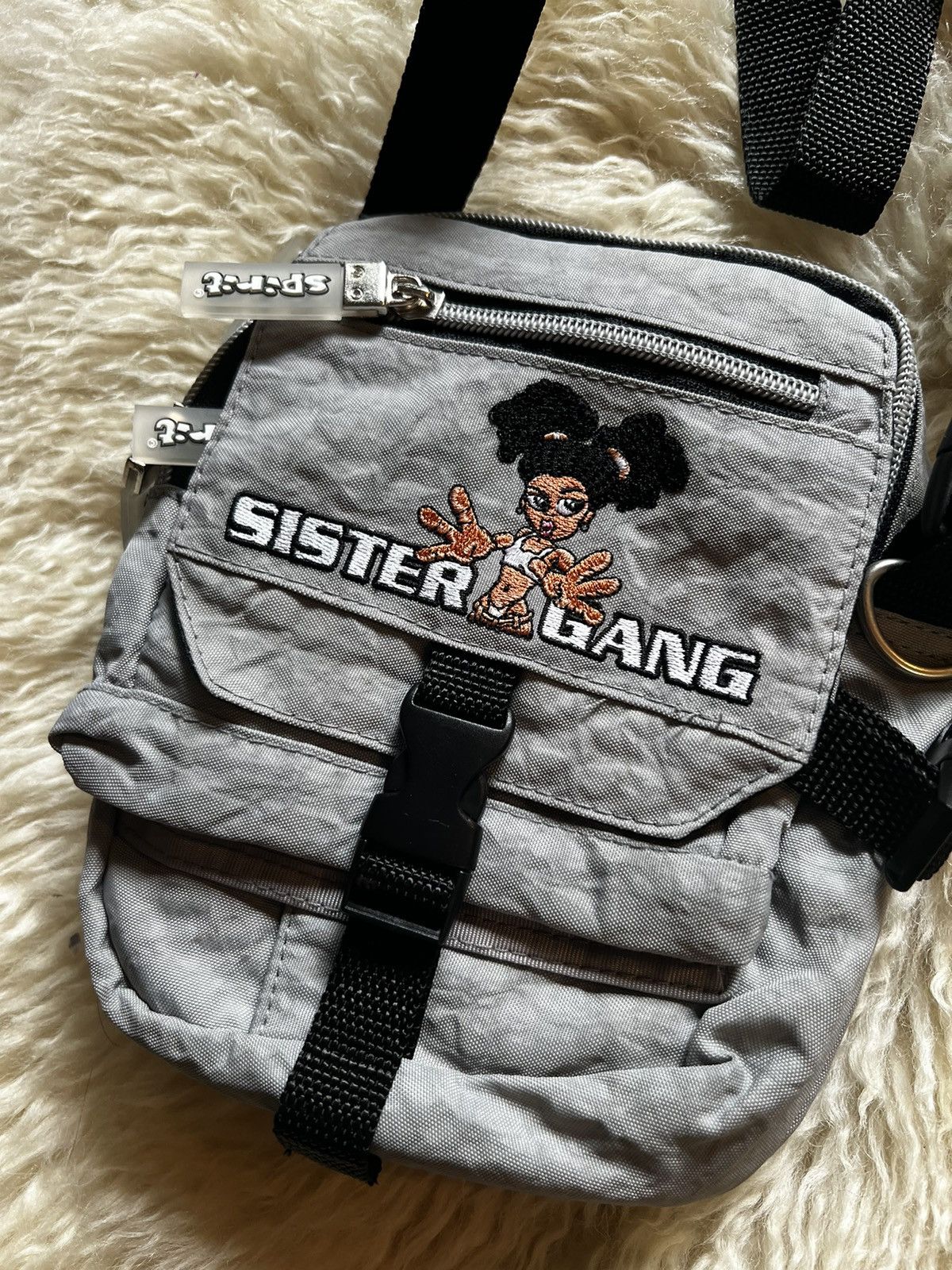 Vintage Beautiful Y2K Spirit bag (grey / grise) Size ONE SIZE - 1 Thumbnail