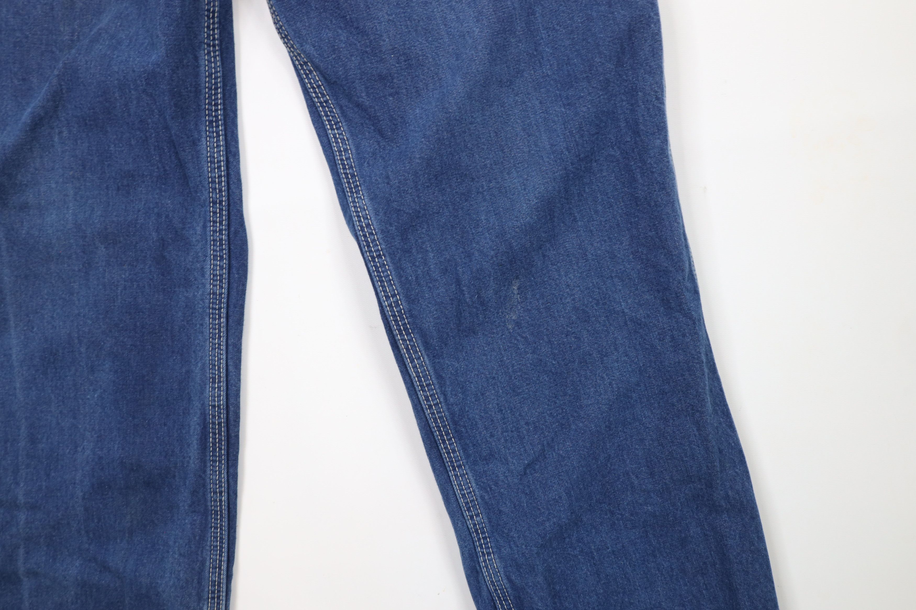 Carhartt × Vintage Vintage Carhartt FR Flame Resistant Wide Leg Dungaree Jeans Size US 34 / EU 50 - 5 Thumbnail
