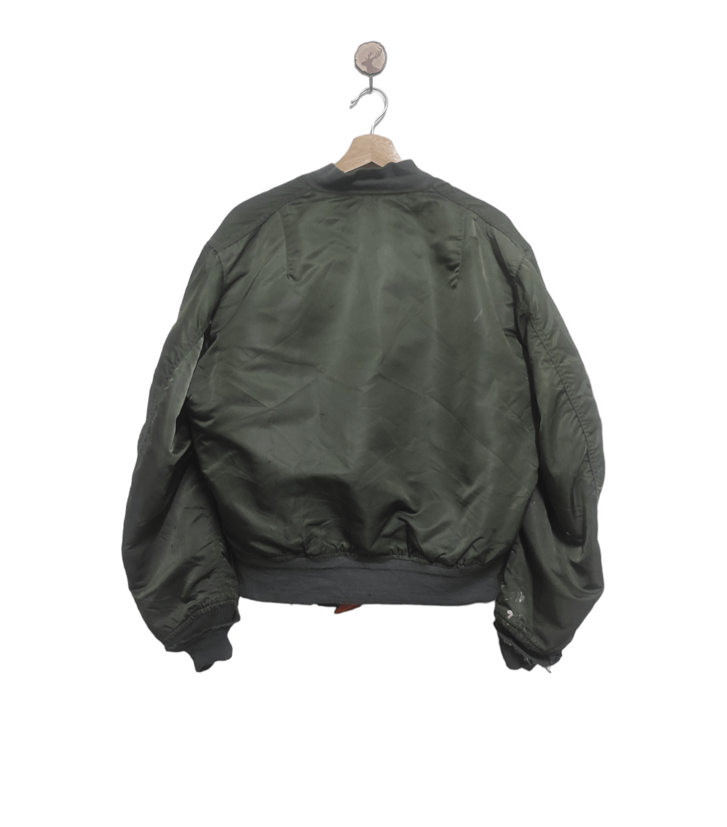 Alpha Industries Vintage Alpha Industries MA-1 Flight Jacket Size US M / EU 48-50 / 2 - 2 Thumbnail