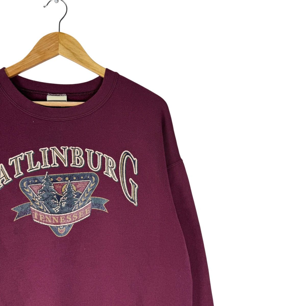 Lee ☀️VTG 90s GATLINBURG TENNESSEE SWEATSHIRT Size US L / EU 52-54 / 3 - 3 Thumbnail