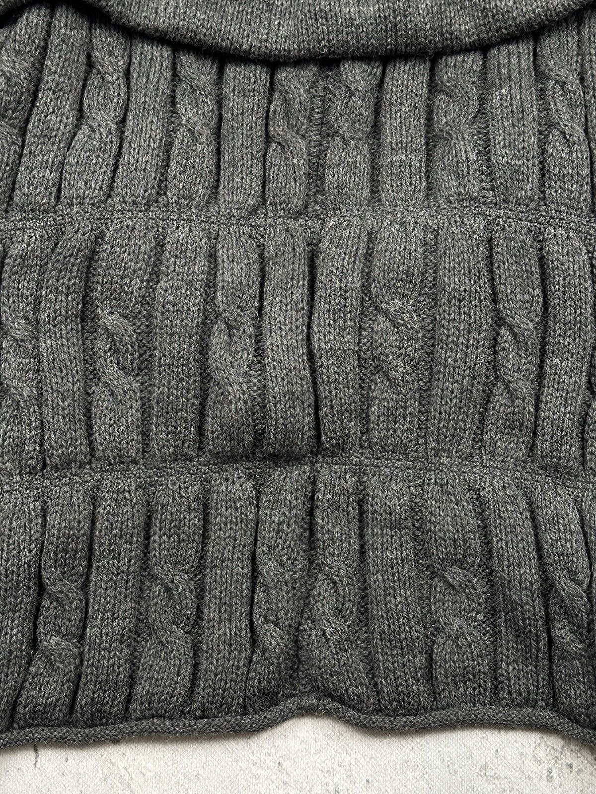 Aran Crafts Aran Crafts Ireland Chunky Knit Cardigan Bolero Merino Wool Size ONE SIZE - 18 Thumbnail