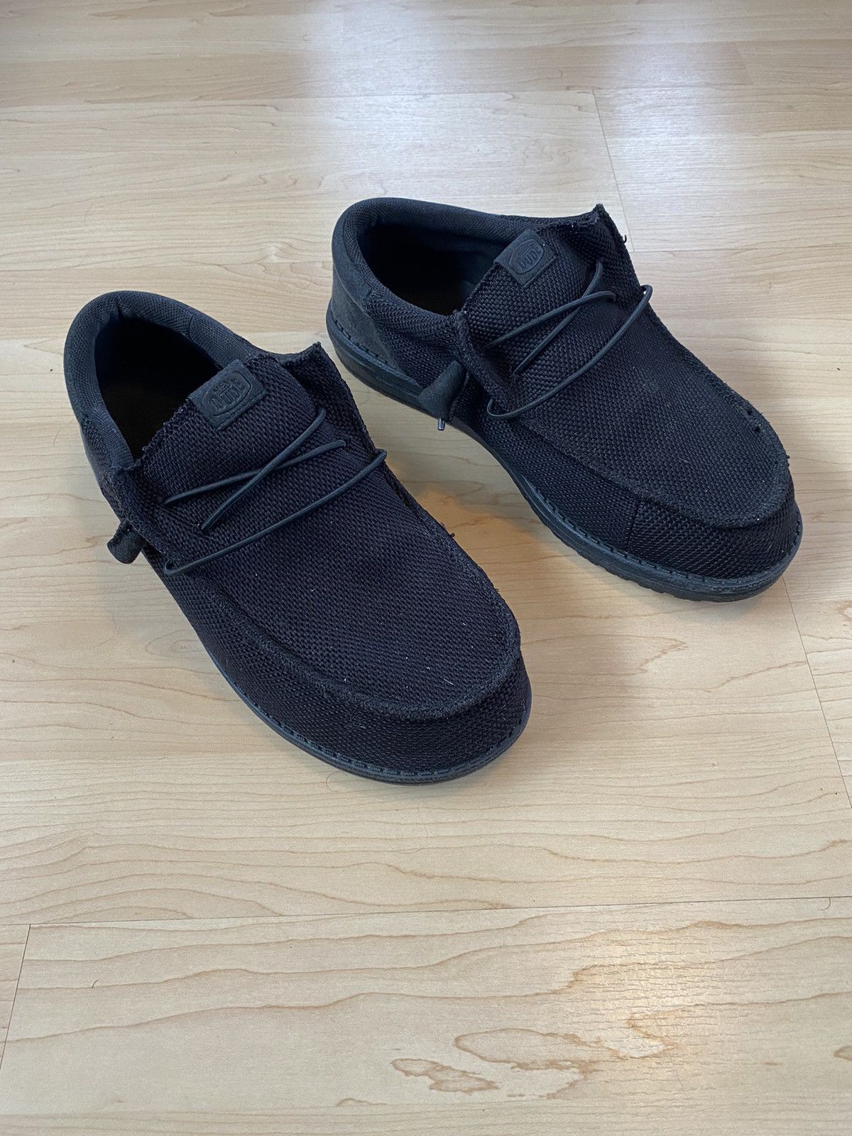 Other Hey Dude black slip on shoes Size US 9 / EU 42 - 1 Thumbnail