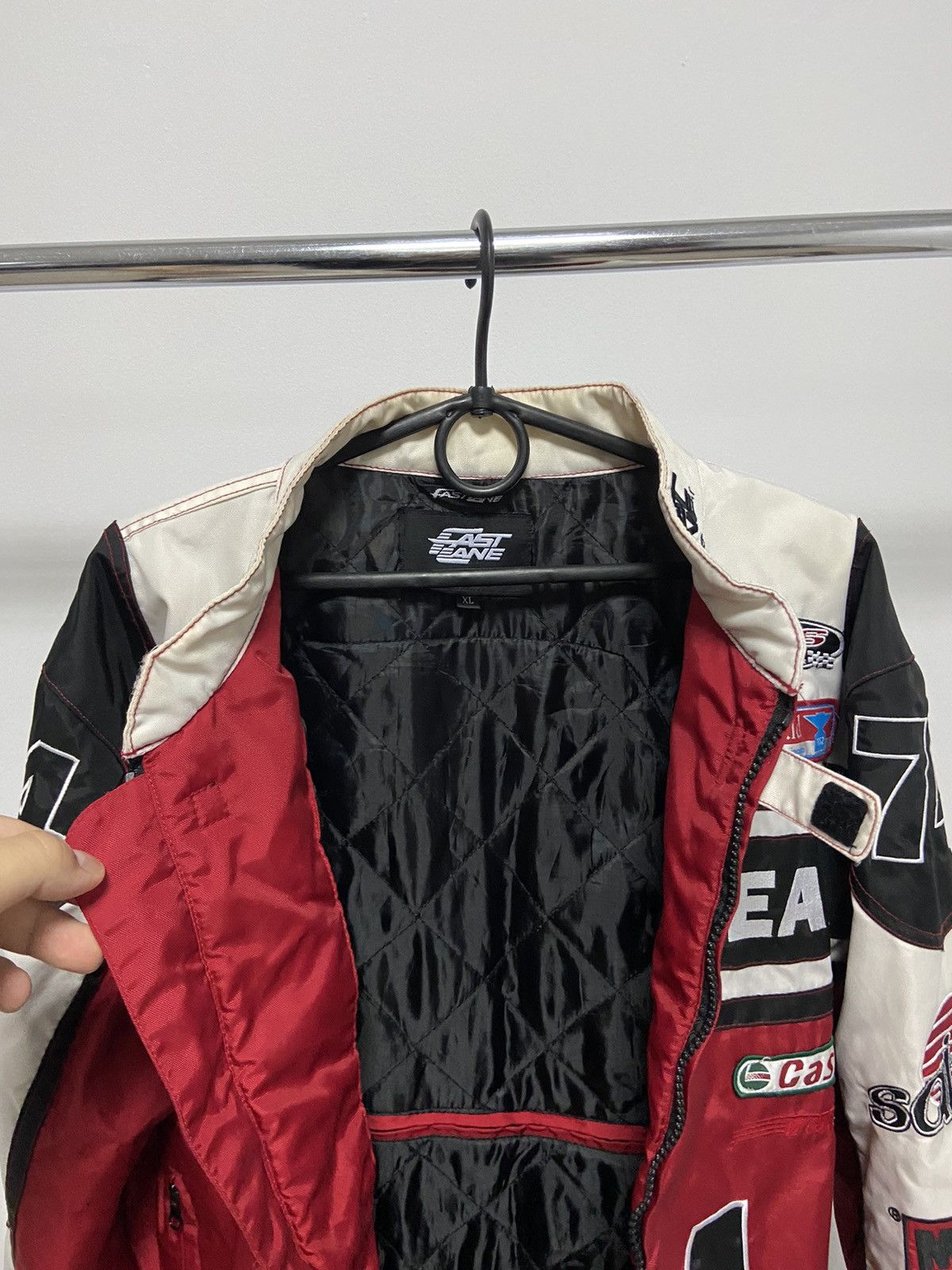Vintage Speed Freak Racing Jacket Vintage Big Logo Moto Patches Size US XL / EU 56 / 4 - 8 Thumbnail