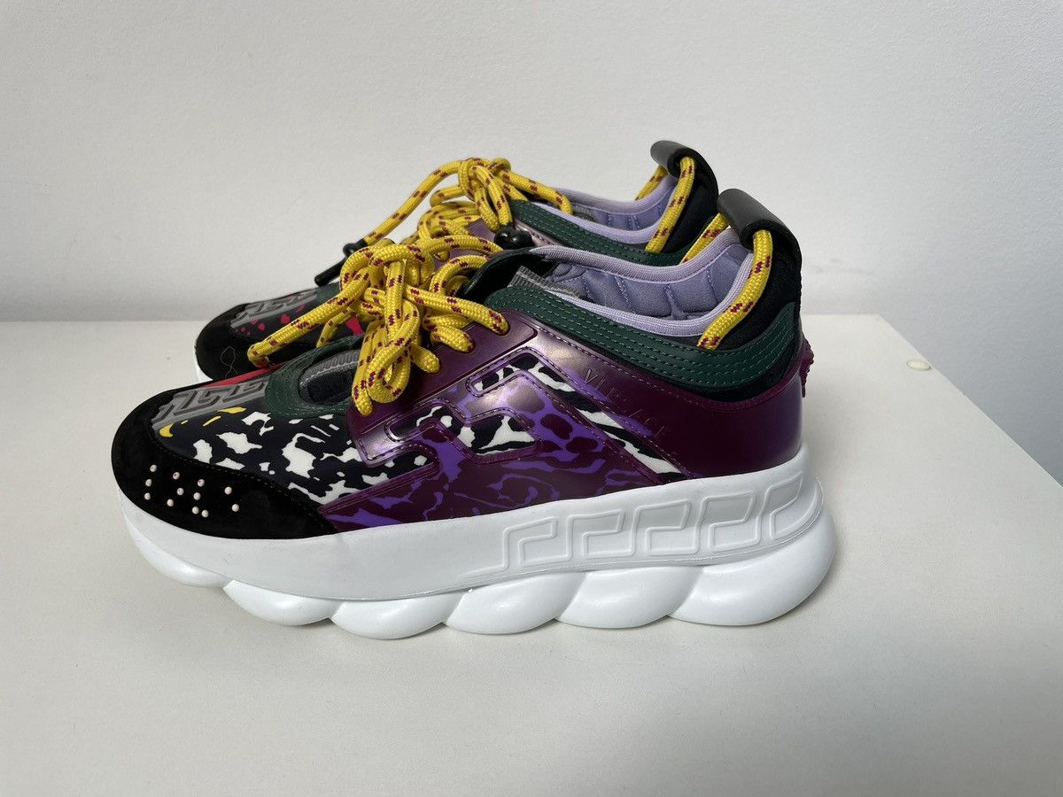 Versace fashion multicolor sneakers