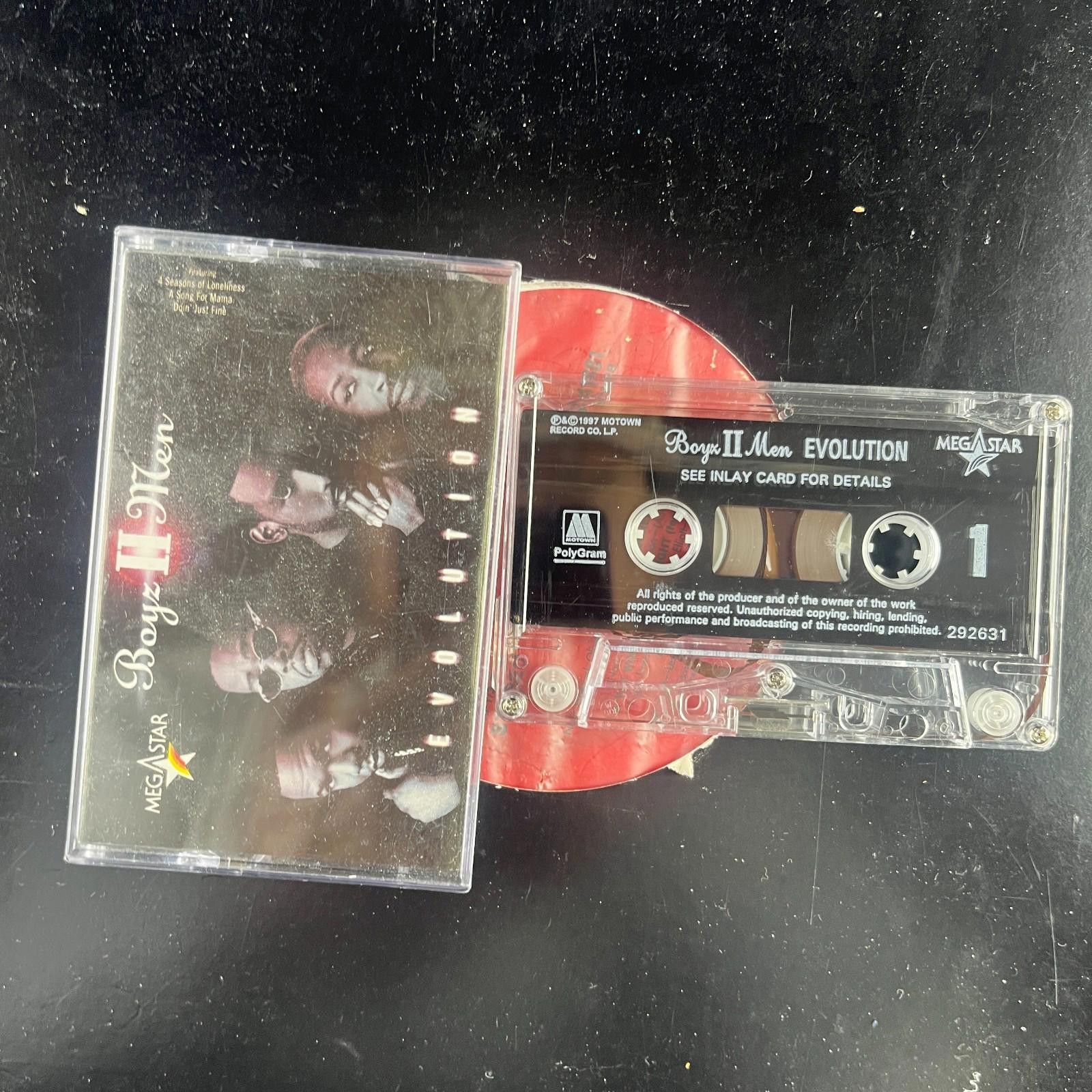 Other Boyz II Men Evolution Cassette Tape Motown 1997 Size ONE SIZE - 1 Thumbnail