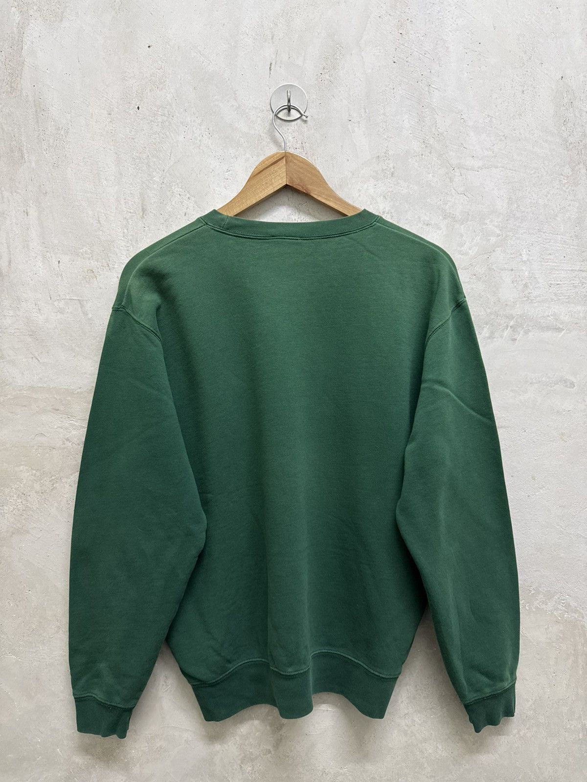 Thrasher 2000s Thrasher Magazine Faded Green Sweatshirt Size US M / EU 48-50 / 2 - 3 Thumbnail