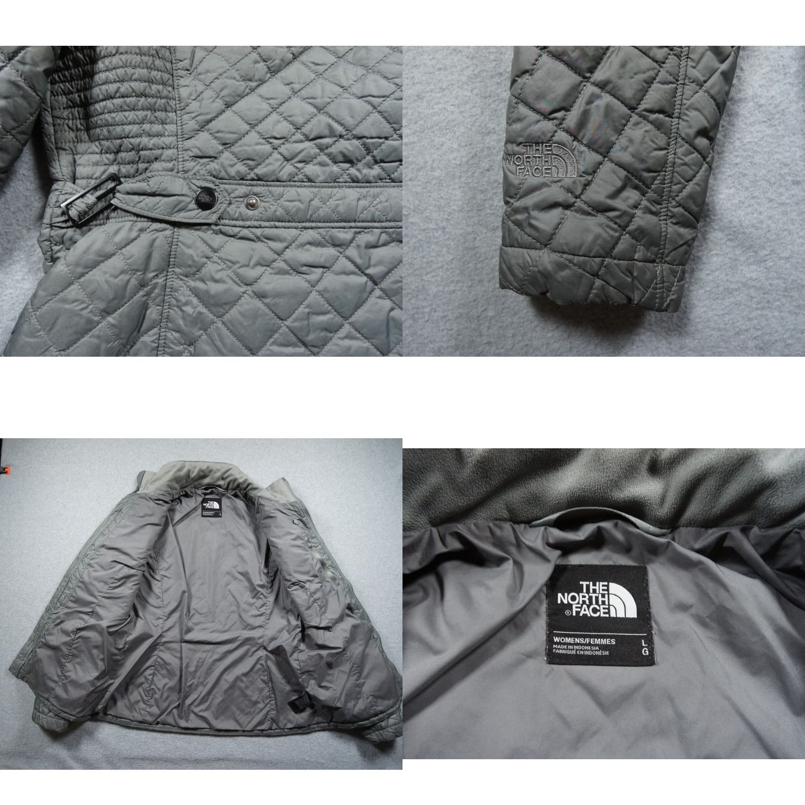 The North Face The North Face Jacket Womens Large Gray Puffer Insulated Luna Outdoors Ladies Size L / US 10 / IT 46 - 8 Thumbnail