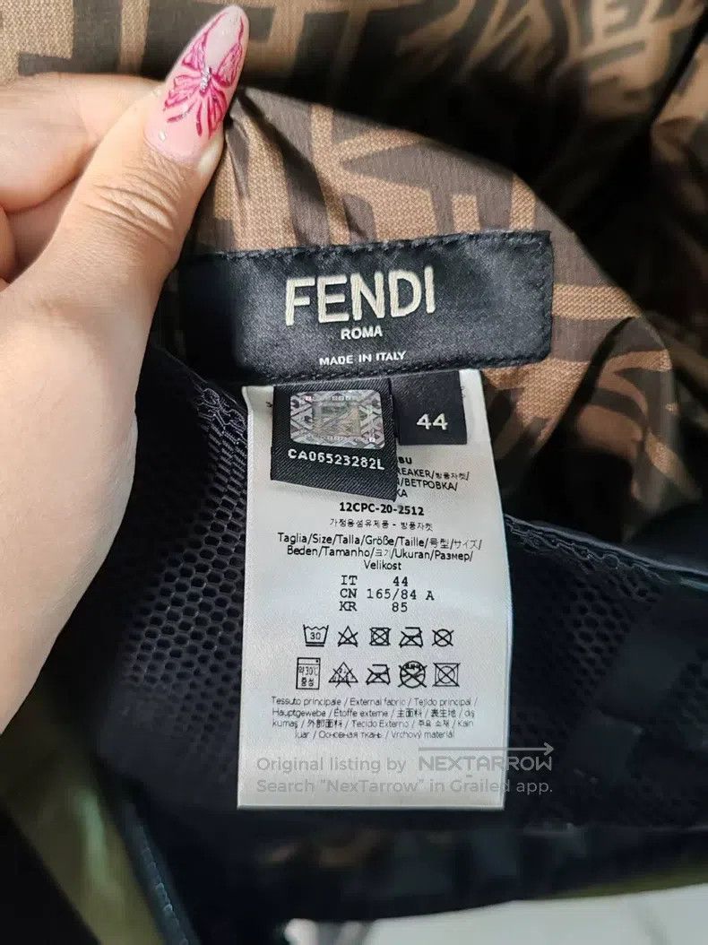 Fendi Fendi Reversible Detachable Jacket Size US S / EU 44-46 / 1 - 6 Thumbnail