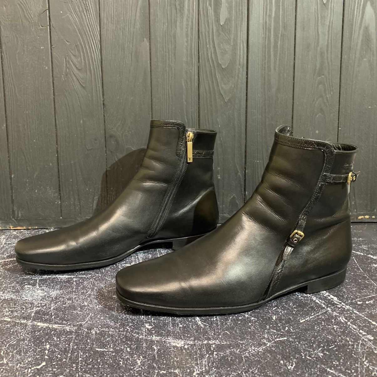 Louis Vuitton Louis Vuitton Men’s Leather Boots Size 8 - 27.5 cm Size US 8 / EU 41 - 4 Thumbnail