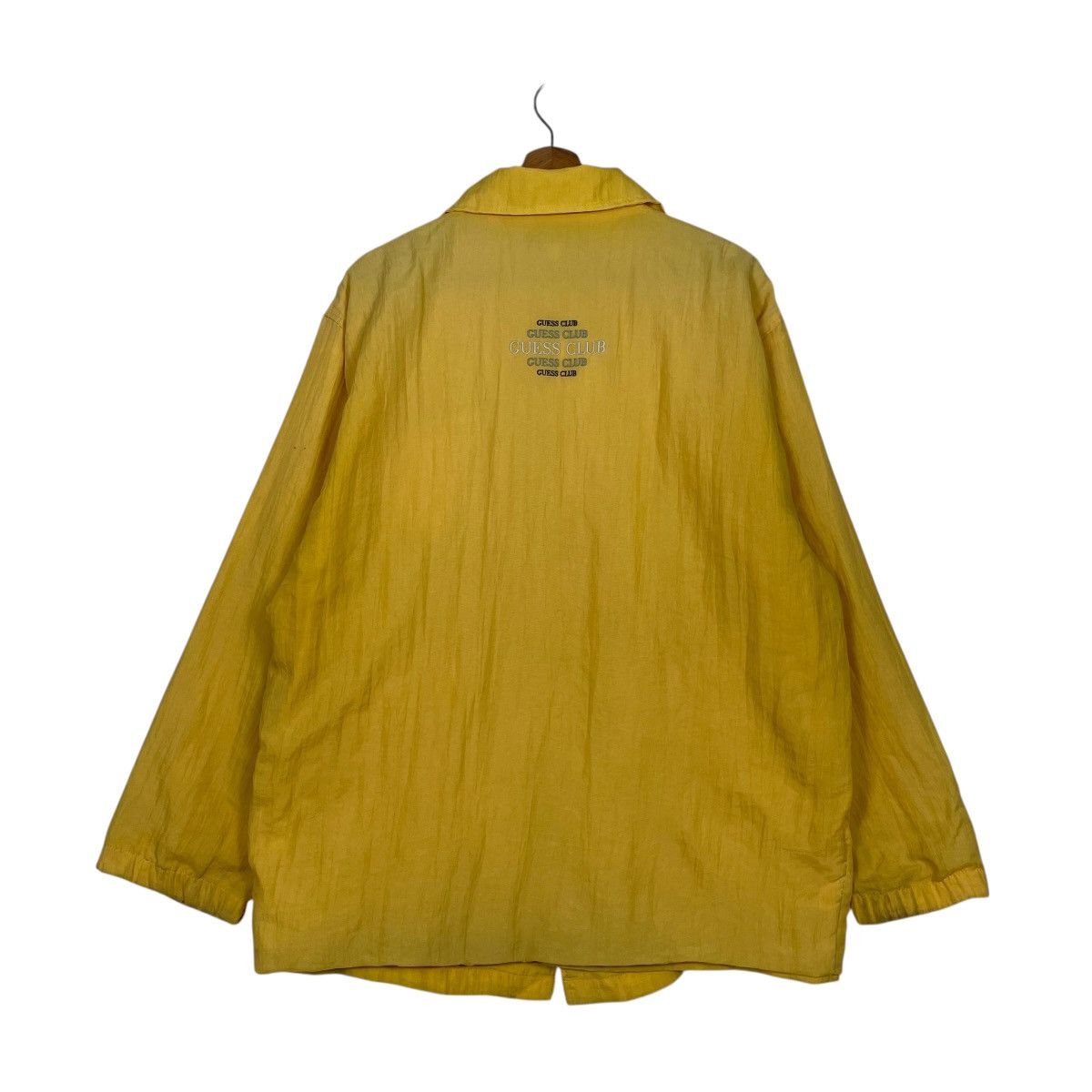 Guess Guess Club Sports Yellow Jacket Size US L / EU 52-54 / 3 - 7 Thumbnail