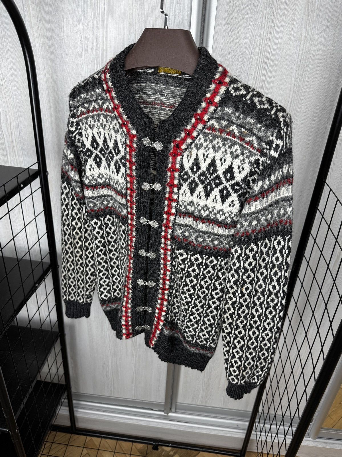 Dale Of Norway Norlander vintage unisex wool viscose blend sweater Norway Size L / US 10 / IT 46 - 6 Thumbnail
