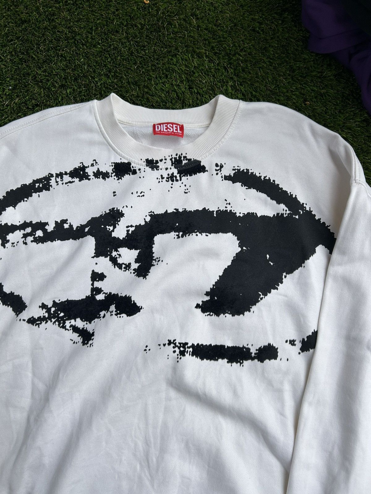 Diesel Diesel Red Tag Big D Logo Crewneck Sweatshirt Size US XL / EU 56 / 4 - 3 Thumbnail