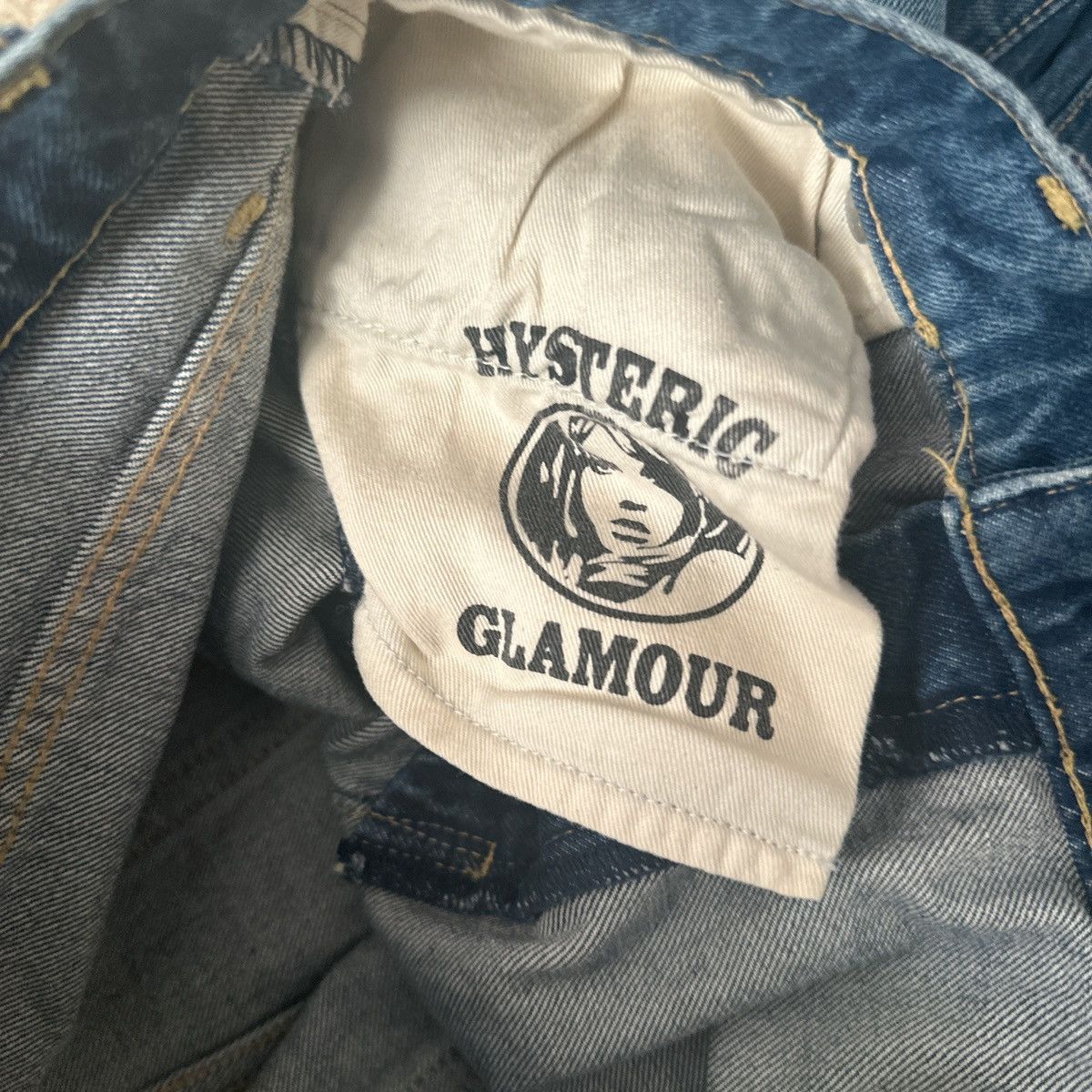 Hysteric Glamour Studded hysteric denim, 2000s Size US 28 / EU 44 - 4 Thumbnail