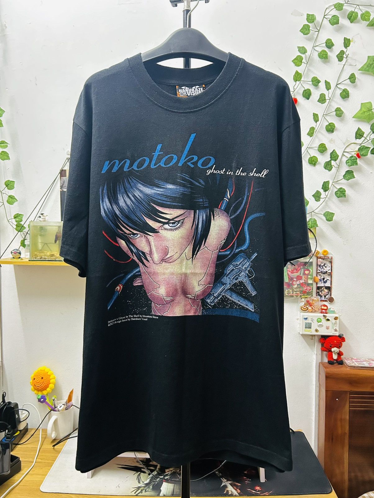 Japanese Brand Ghost in the Shell Deftones Anime Manga T shirt Size US XL / EU 56 / 4 - 3 Thumbnail