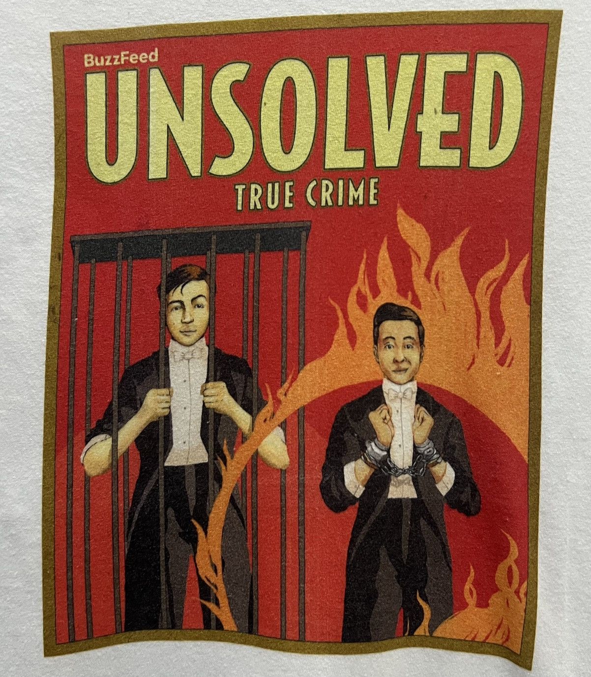 Delta × Vintage VINTAGE DELTA SOFT BUZZFEED UNSOLVED TRUE CRIME SHIRT Size US S / EU 44-46 / 1 - 3 Thumbnail