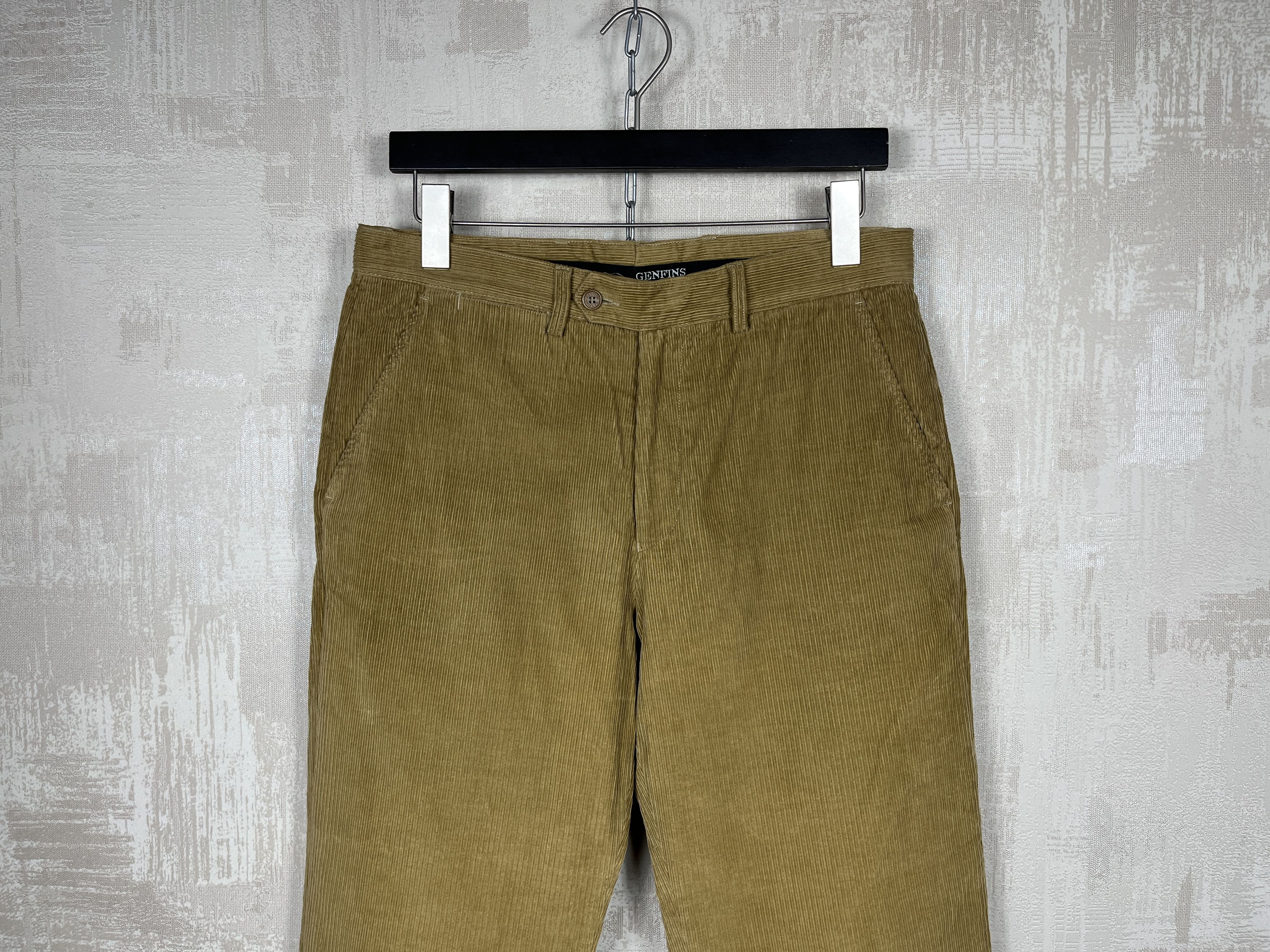 Vintage Genfins Vintage Corduroy Chino Pants Size US 32 / EU 48 - 3 Thumbnail